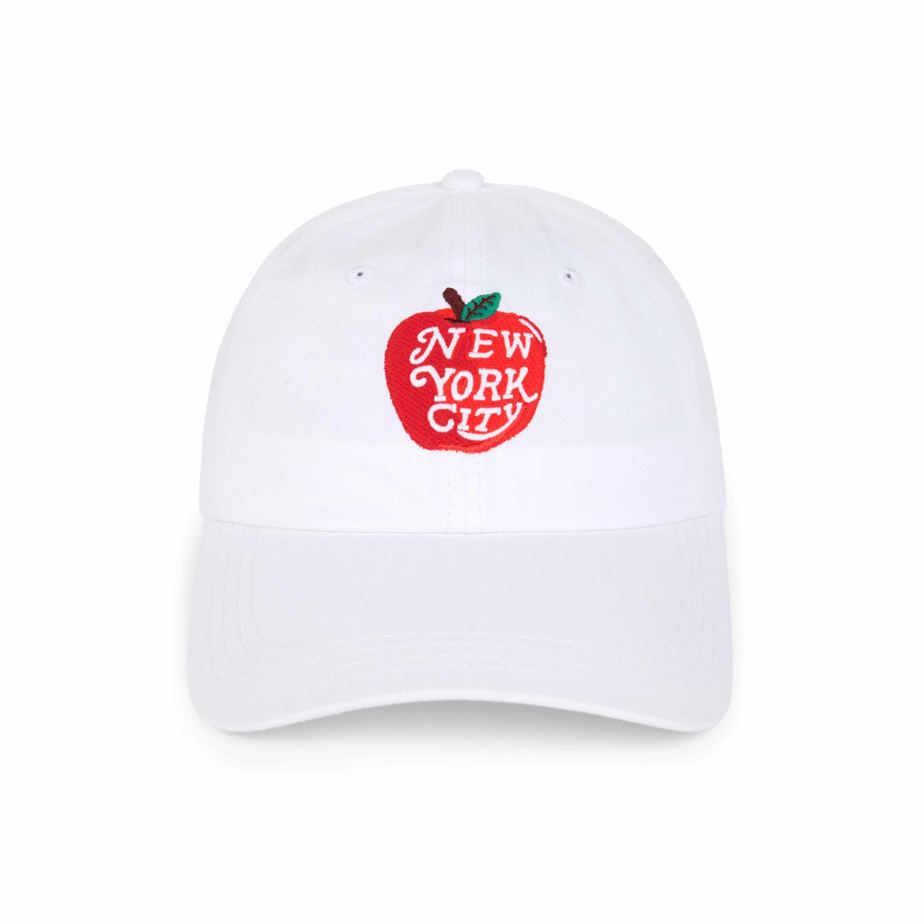 Big Apple Baseball Cap White