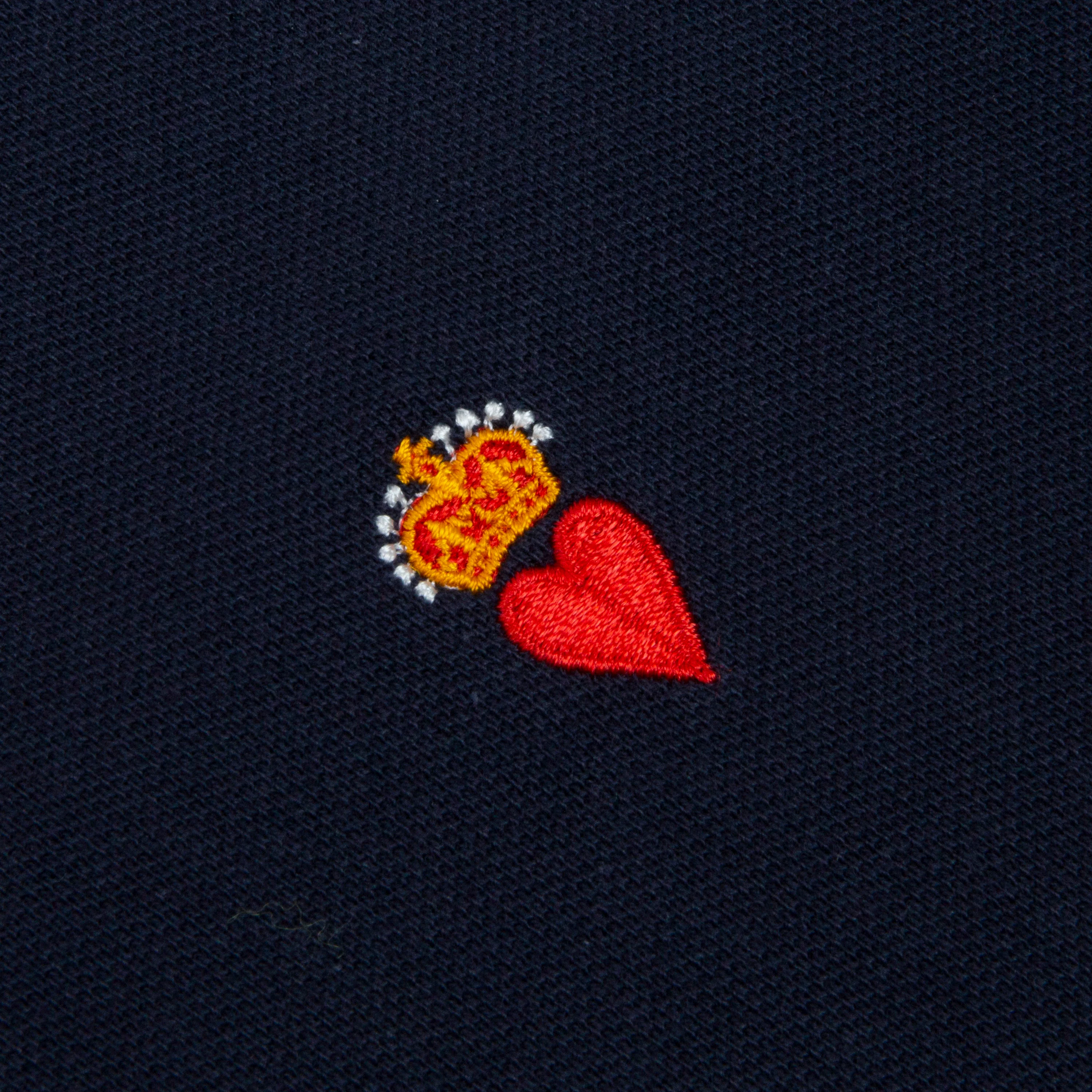 Heart Icon Piqué Polo - Image 3