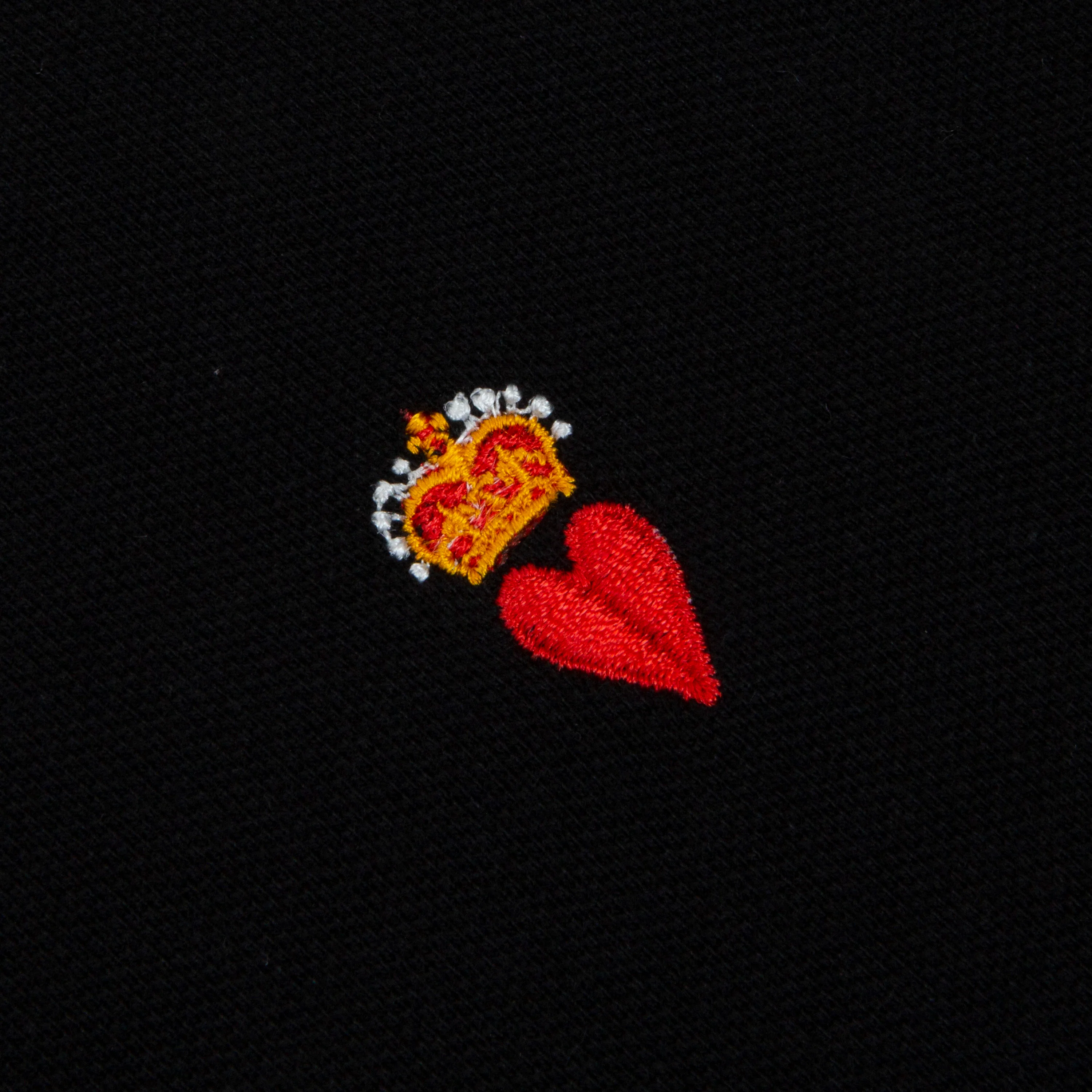 Heart Icon Piqué Polo - Image 2
