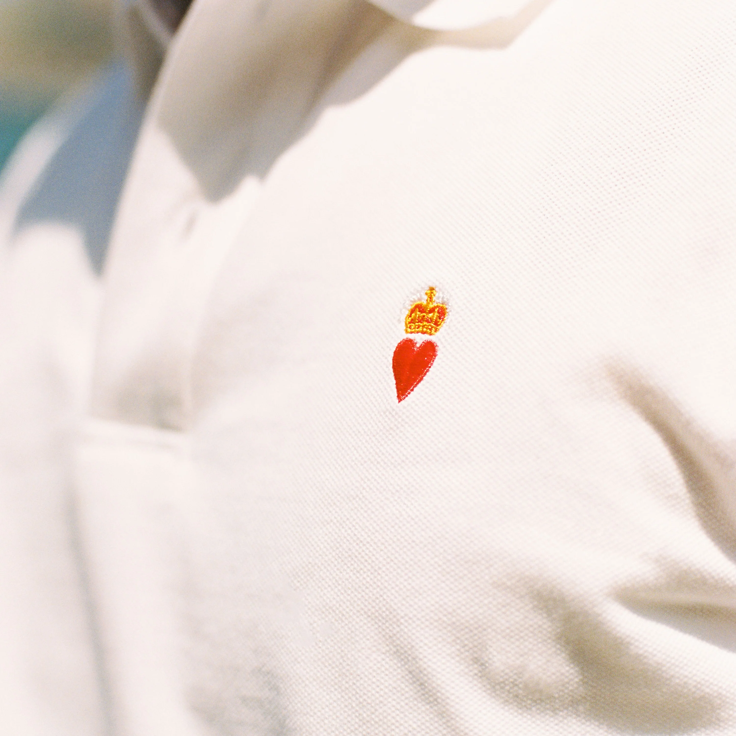 Heart Icon Piqué Polo - Image 4