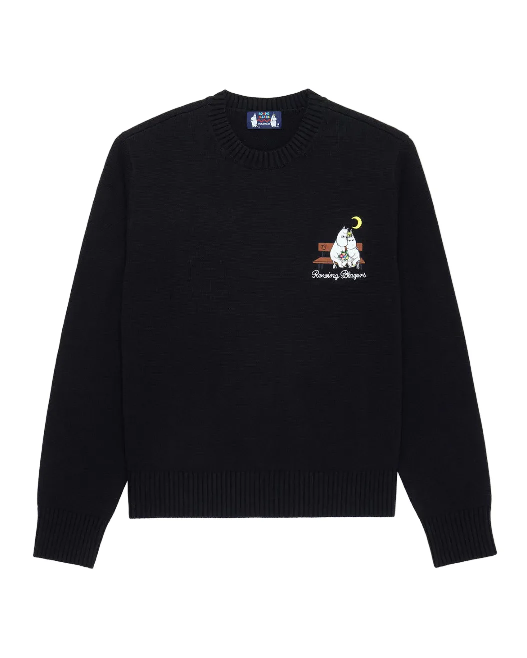 Moomin Cotton Sweater Black