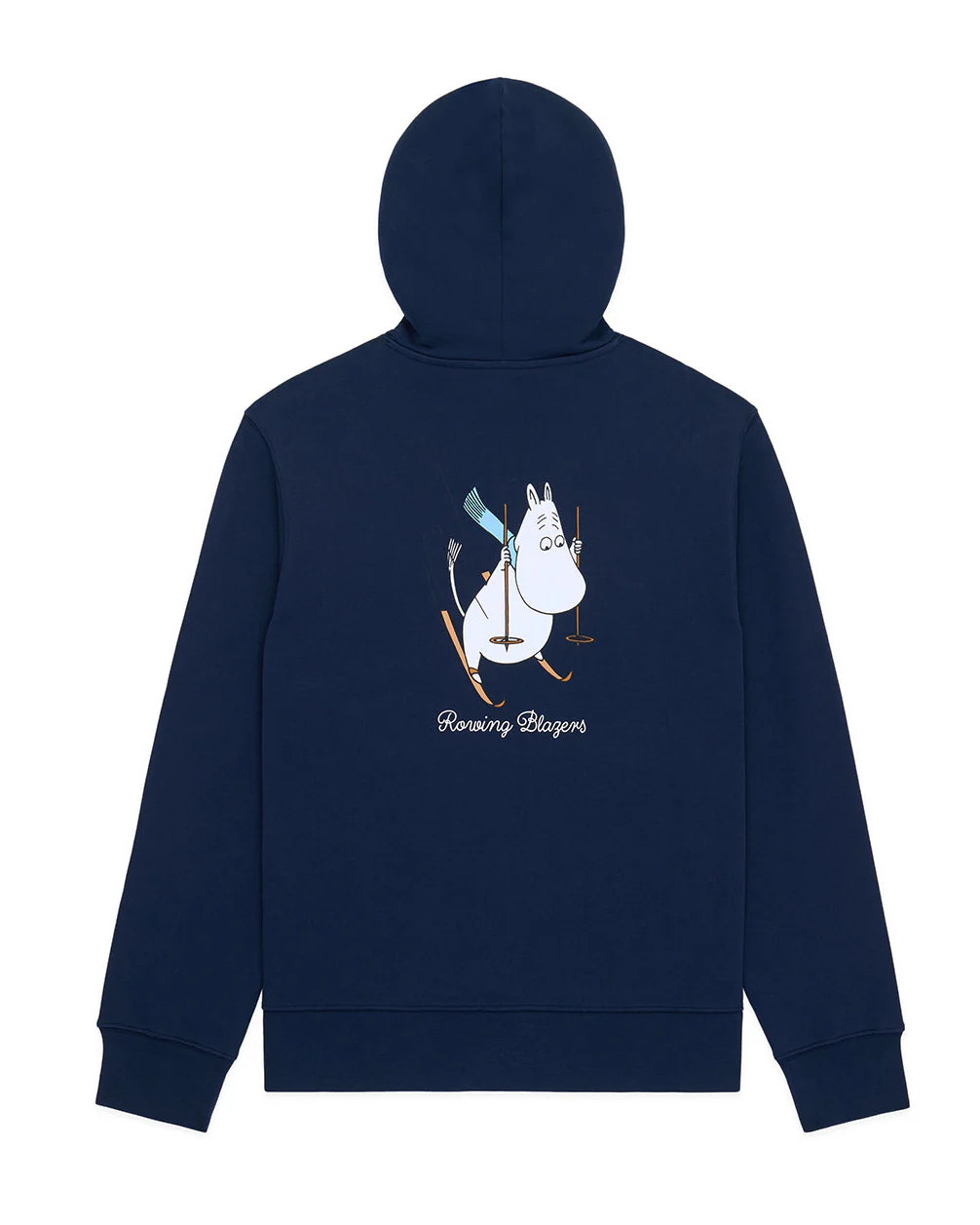 Men’s Moomin Hoodie Navy - Image 2