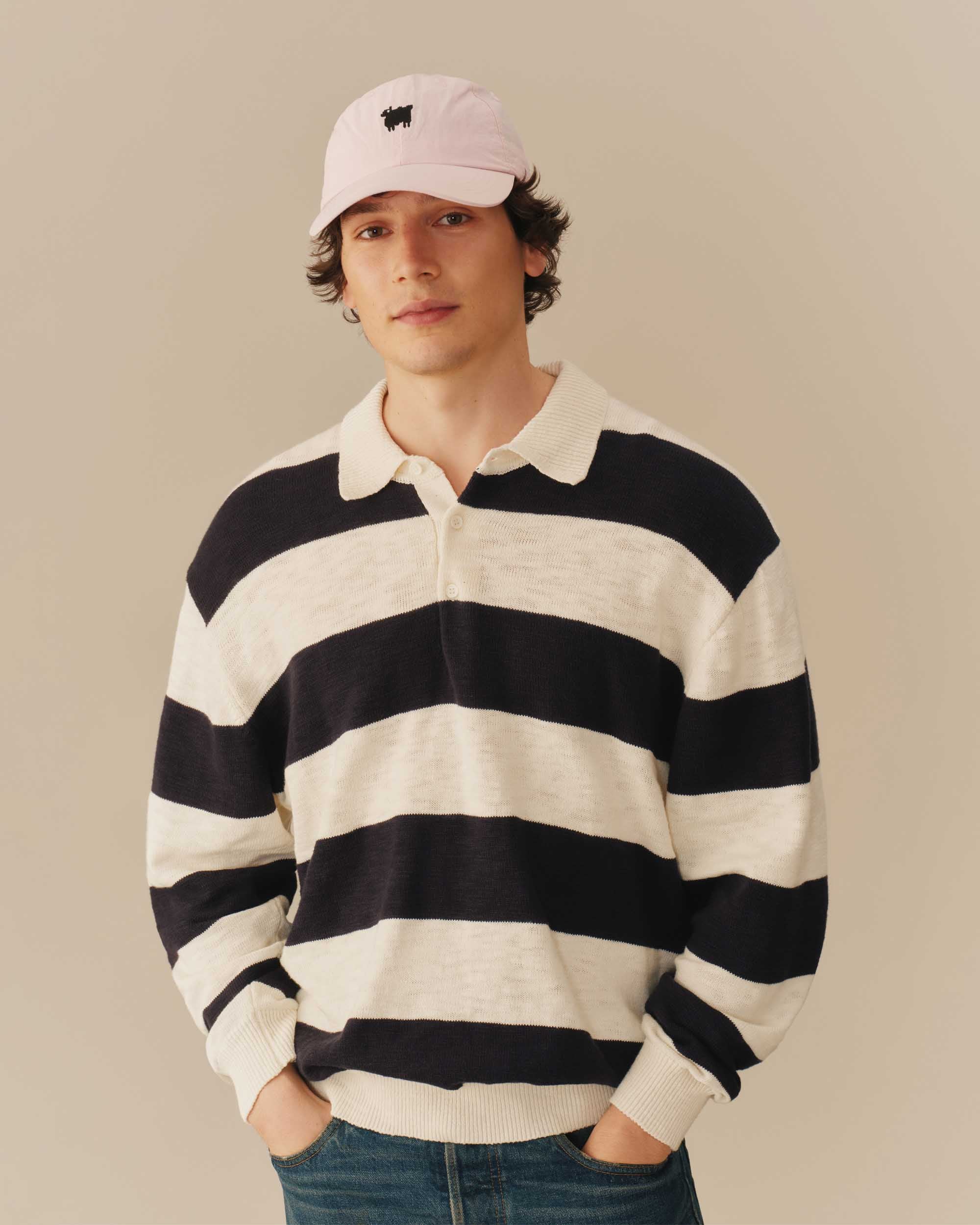 Warm & Wonderful Nylon Sheep Hat Pink - Image 3