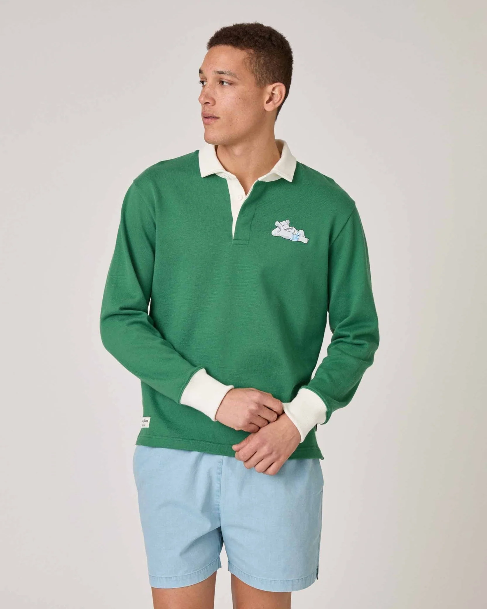Babar Cotton Rugby Green - Image 2