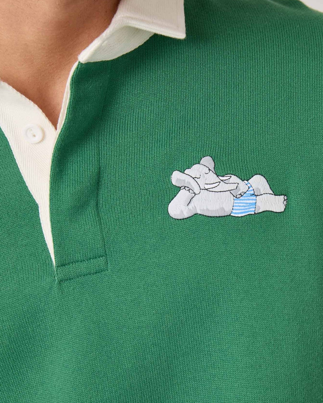 Babar Cotton Rugby Green - Image 3