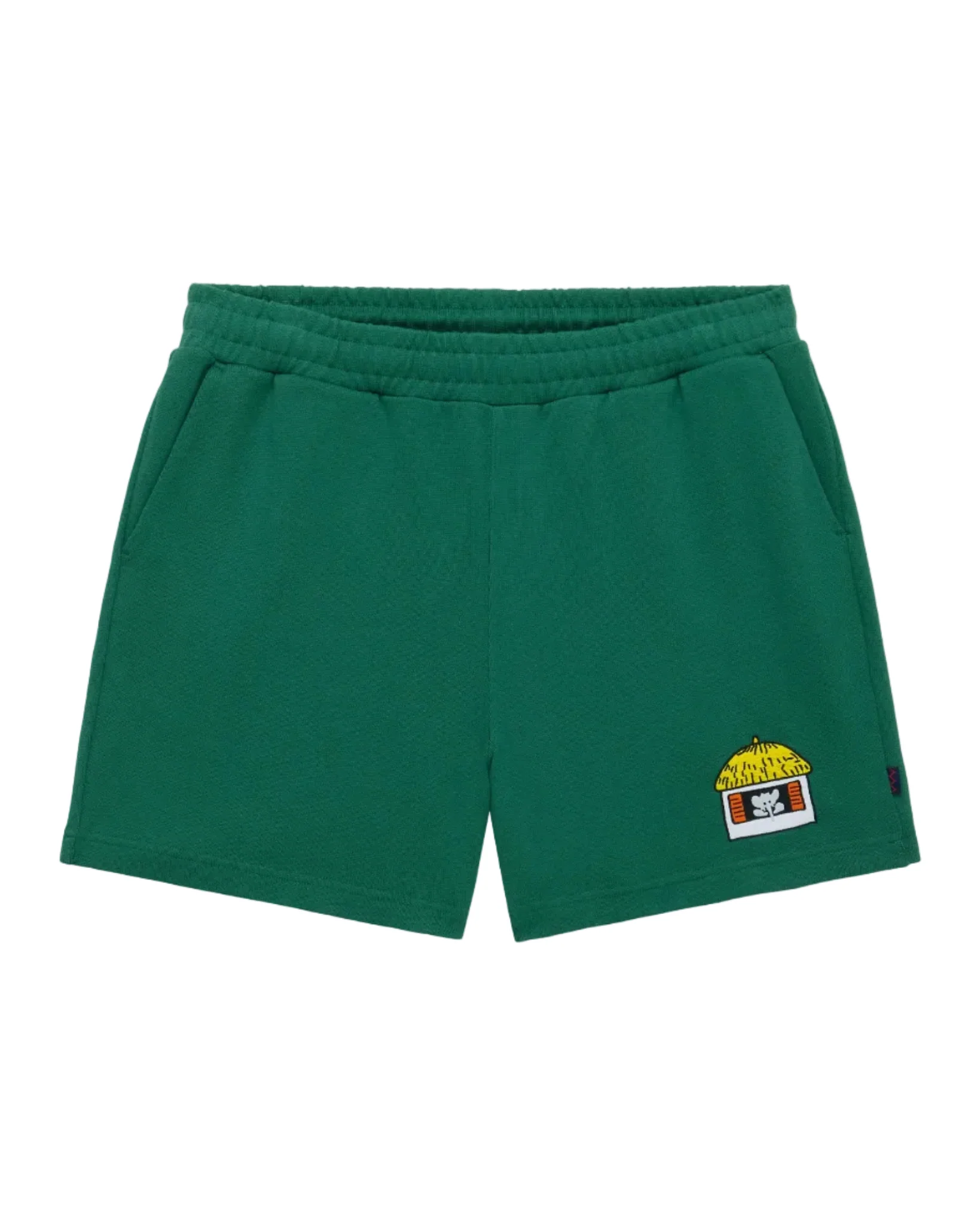 Babar Cotton Rugby Pull On Short Green