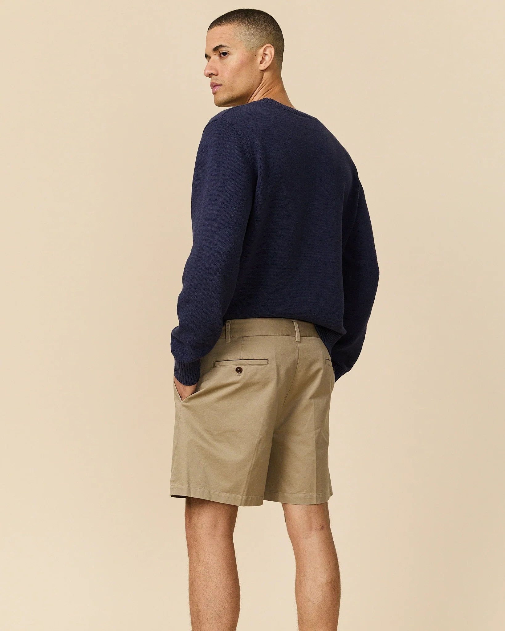 Babar in New York Cotton Sweater Navy - Image 5