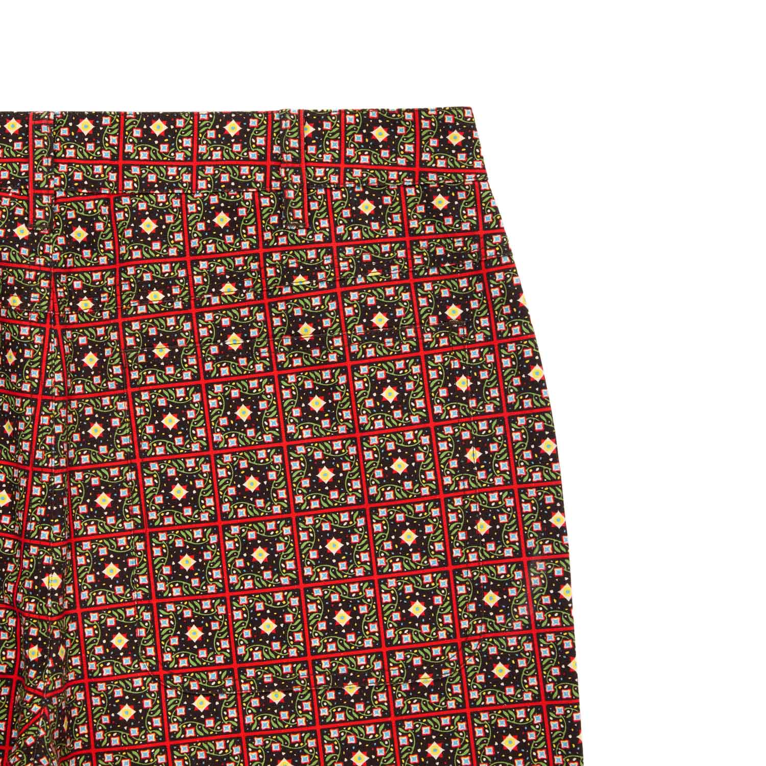Men's Canvas Printed Workwear Pant Geo Floral - Image 5