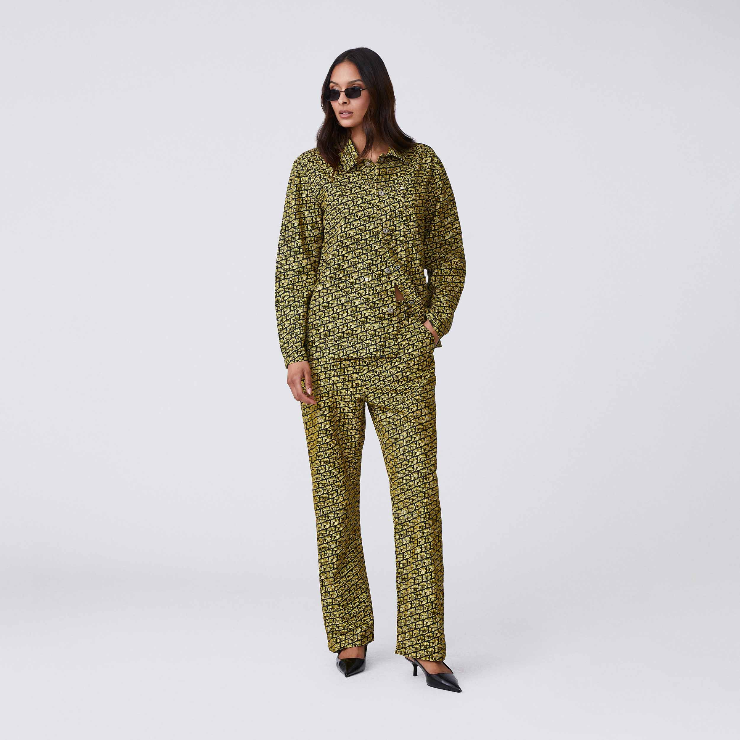 Men's Canvas Printed Workwear Pant RB All Over - Image 4