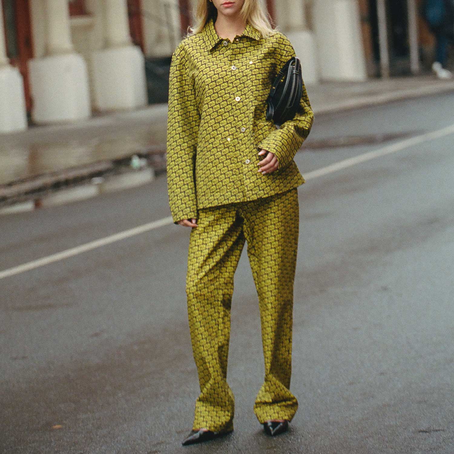 Men's Canvas Printed Workwear Pant RB All Over - Image 5