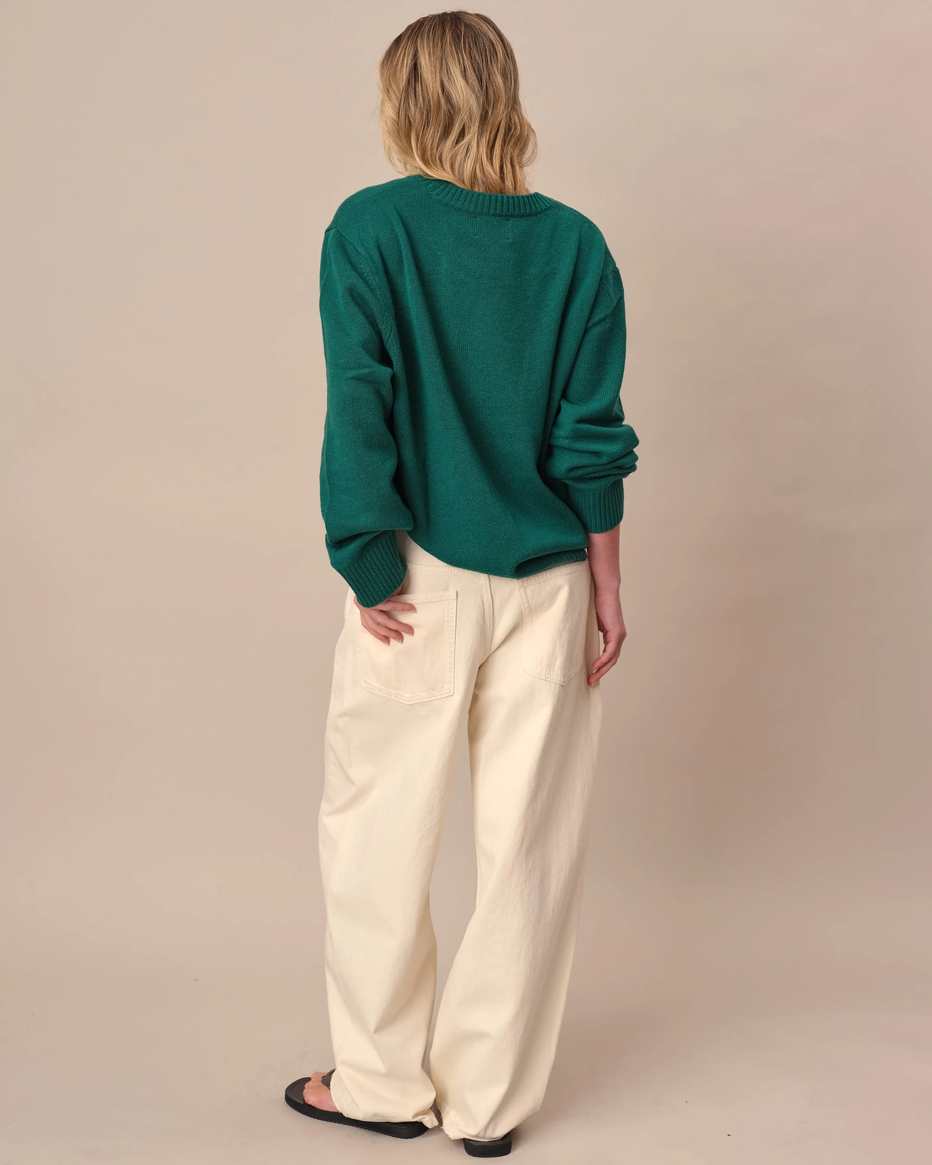 Babar Jardinier Cashmere Sweater Green - Image 7