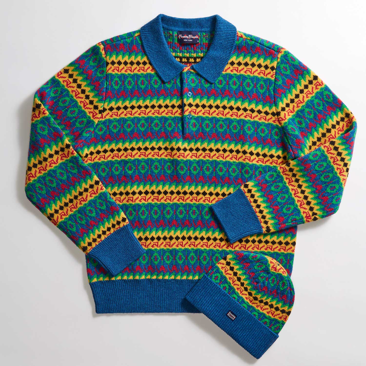 Cashmere Fairisle Sweater Polo Après-Ski - Image 5