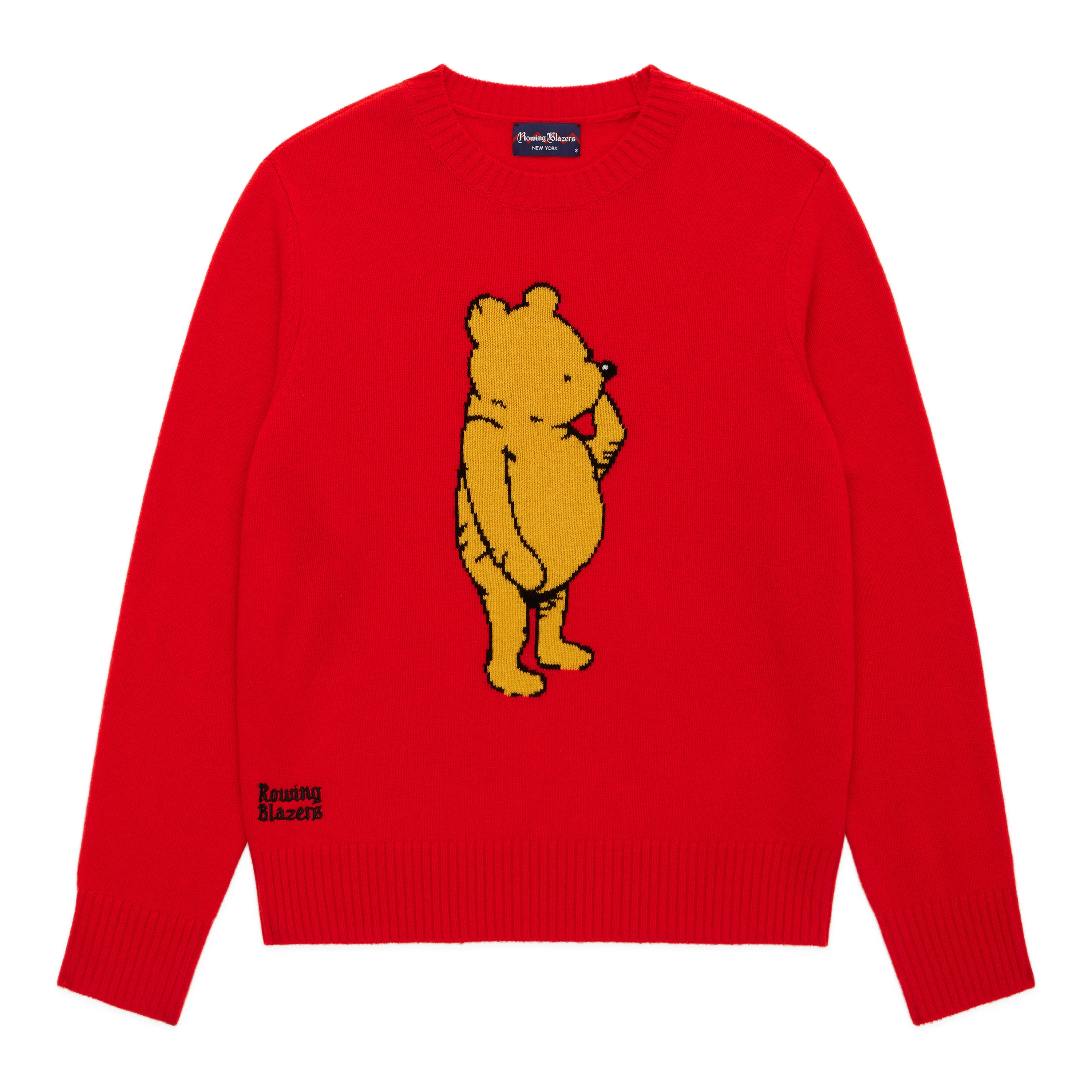 Cashmere Winnie-the-Pooh Sweater Red - Image 4