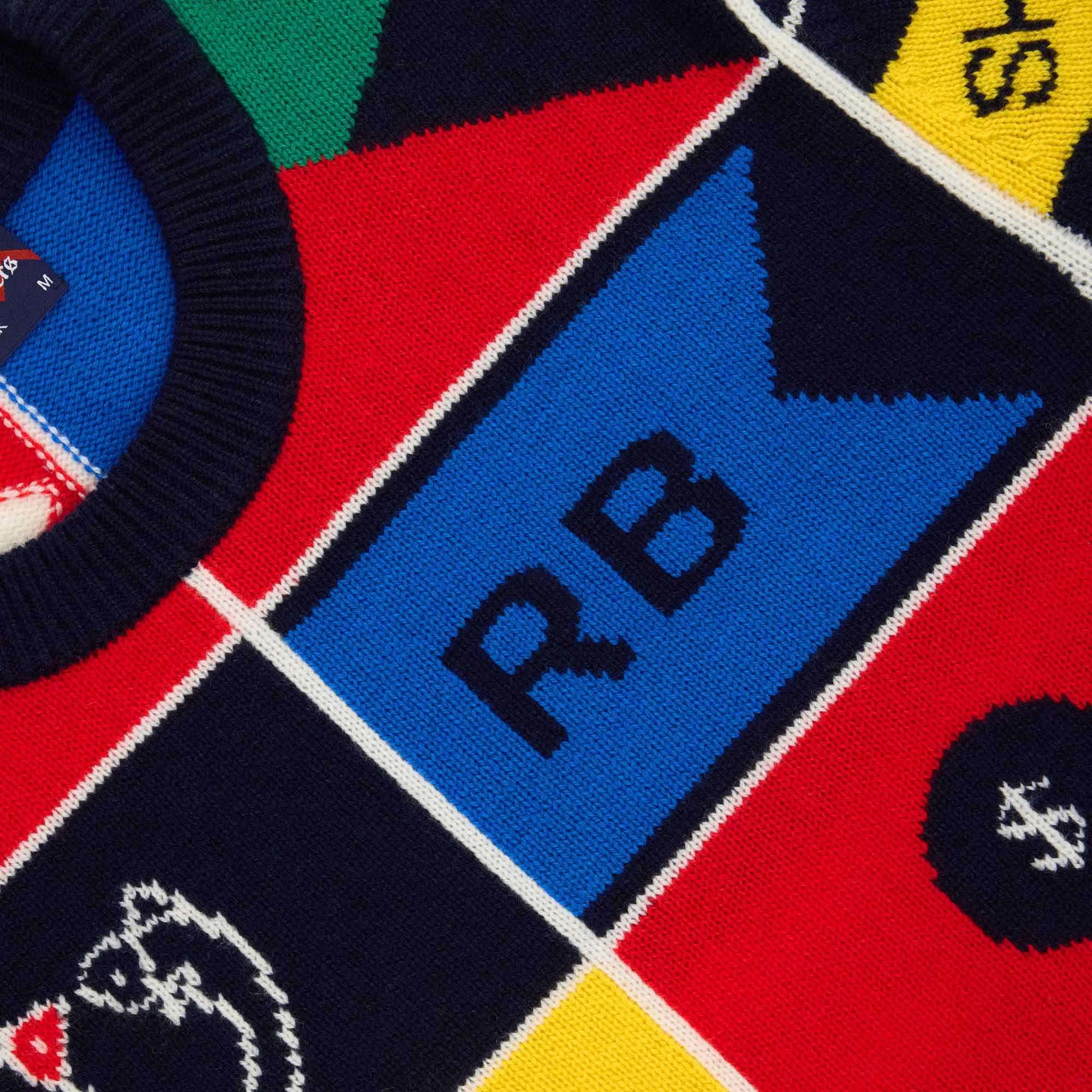 Cashmere Sailing Flag Sweater Multicolor - Image 7