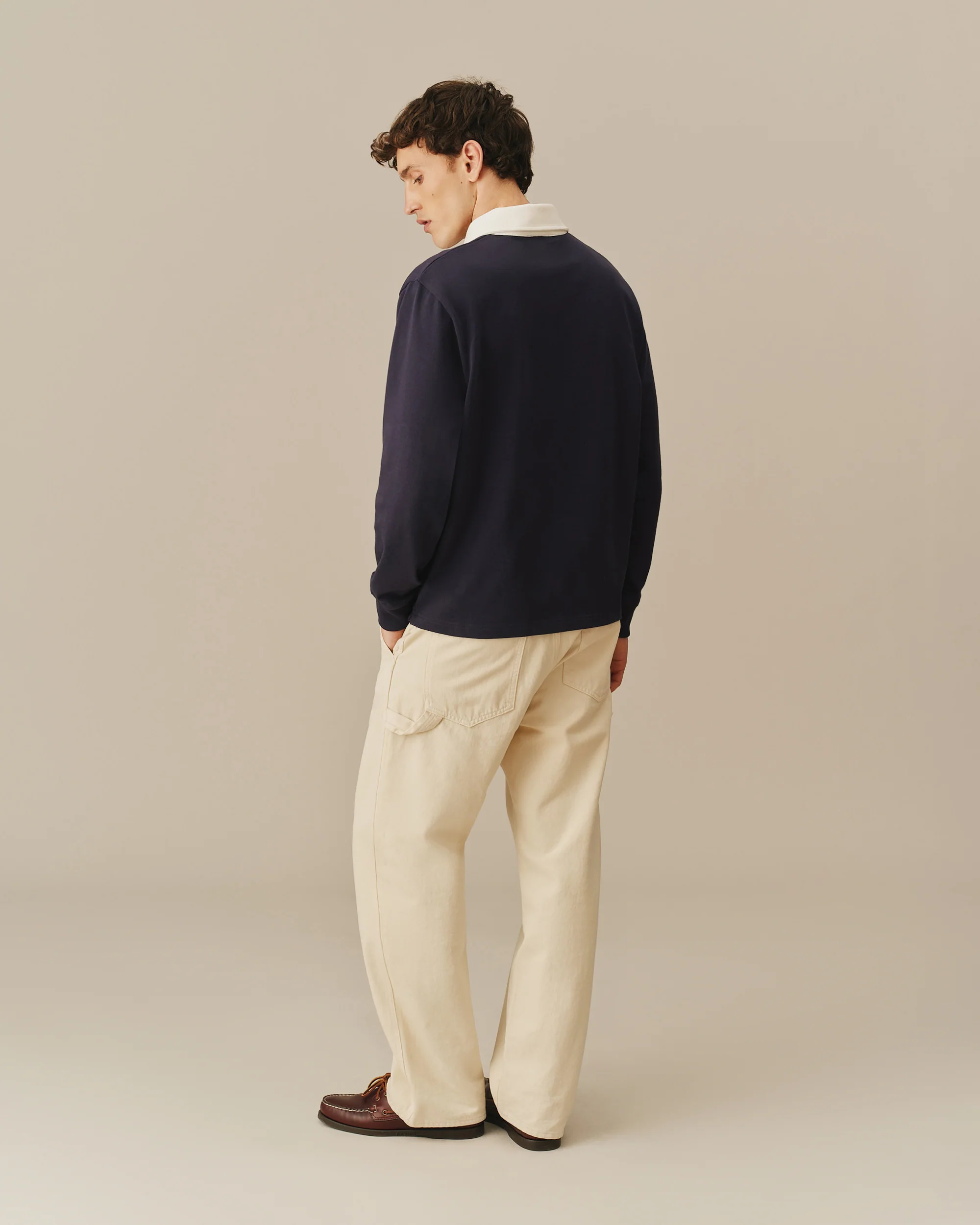Cotton Beach Babar Rugby Navy - Image 4