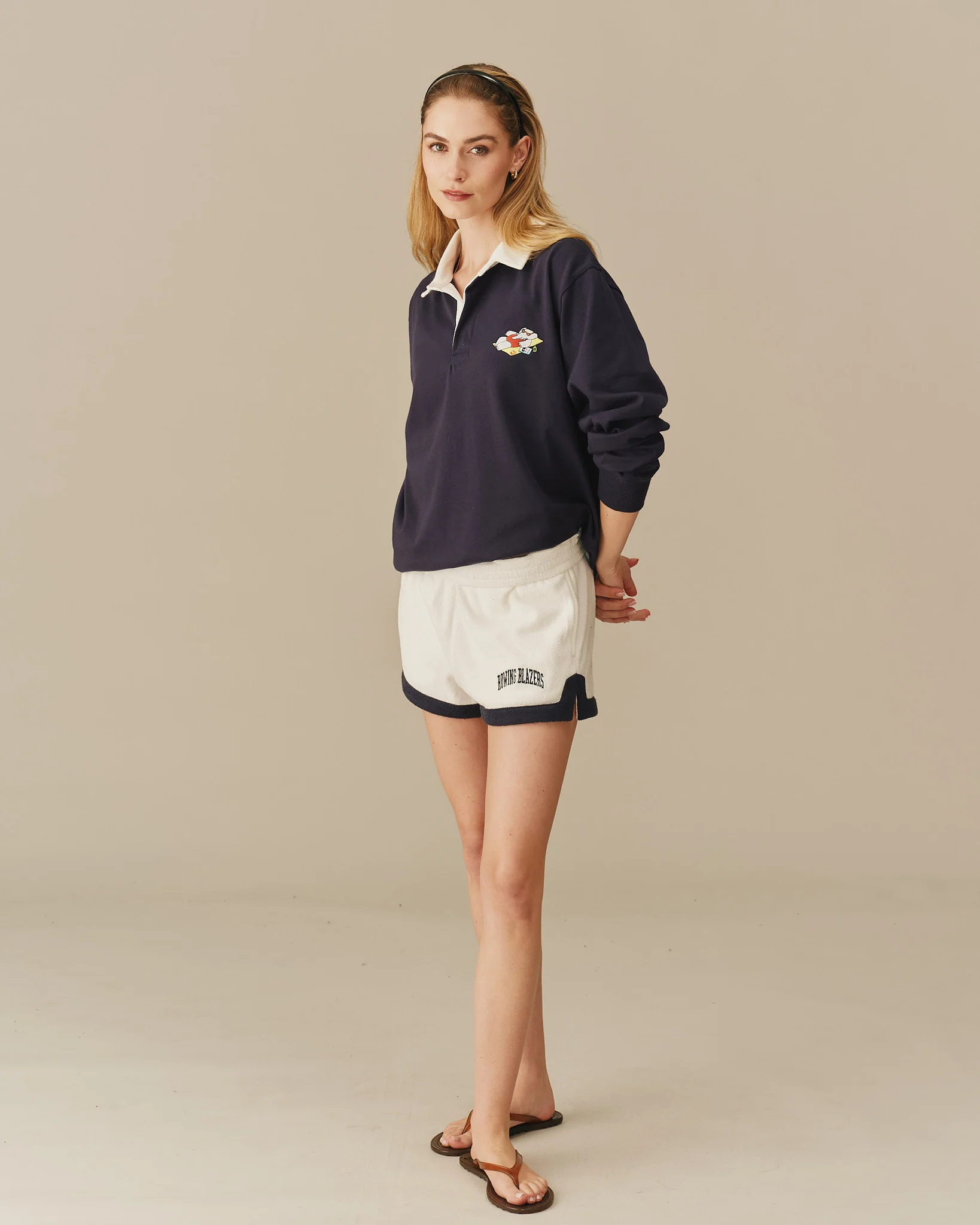 Cotton Beach Babar Rugby Navy - Image 7