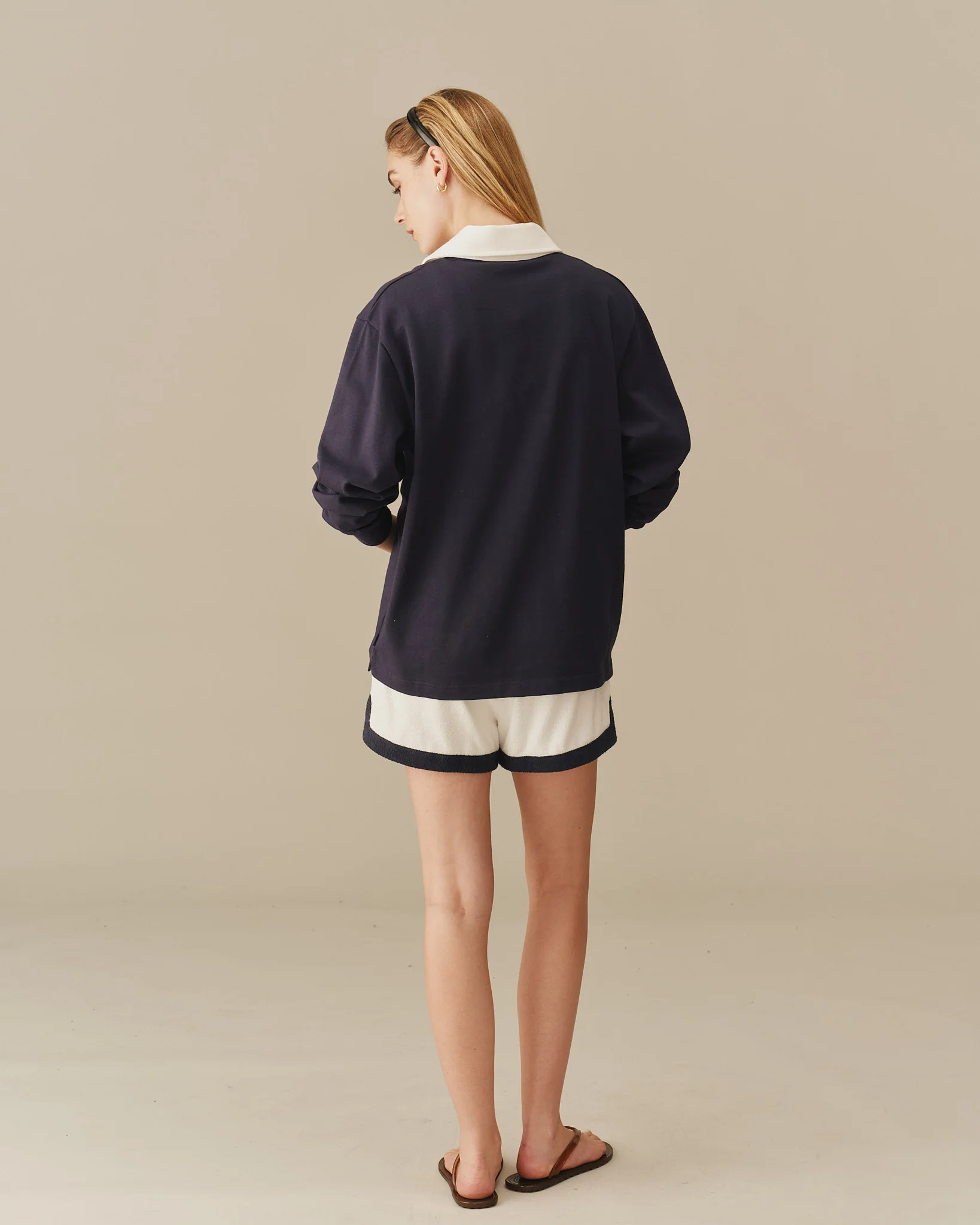Cotton Beach Babar Rugby Navy - Image 9