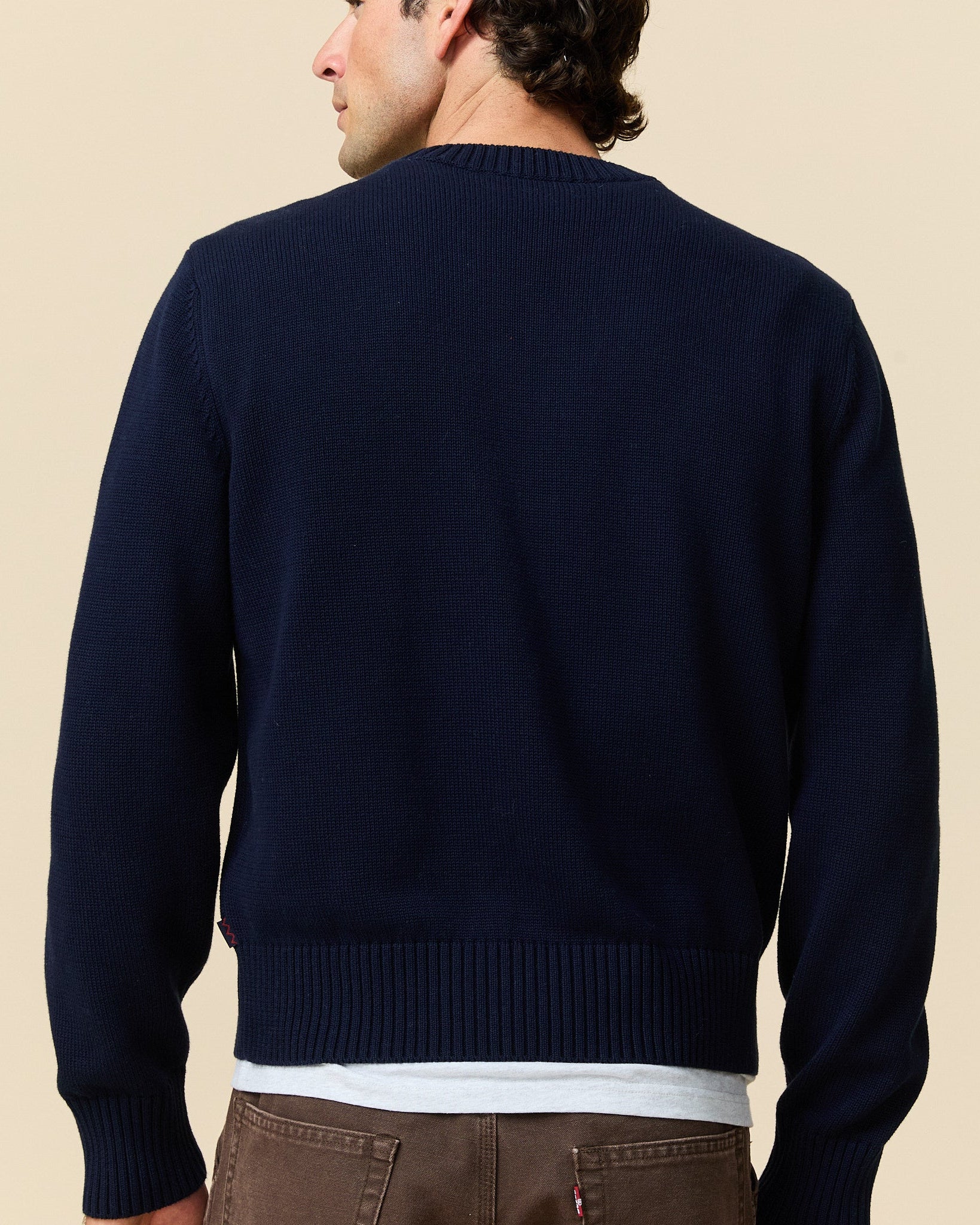 Cotton Cowboy Winnie-the-Pooh Sweater Navy - Image 4