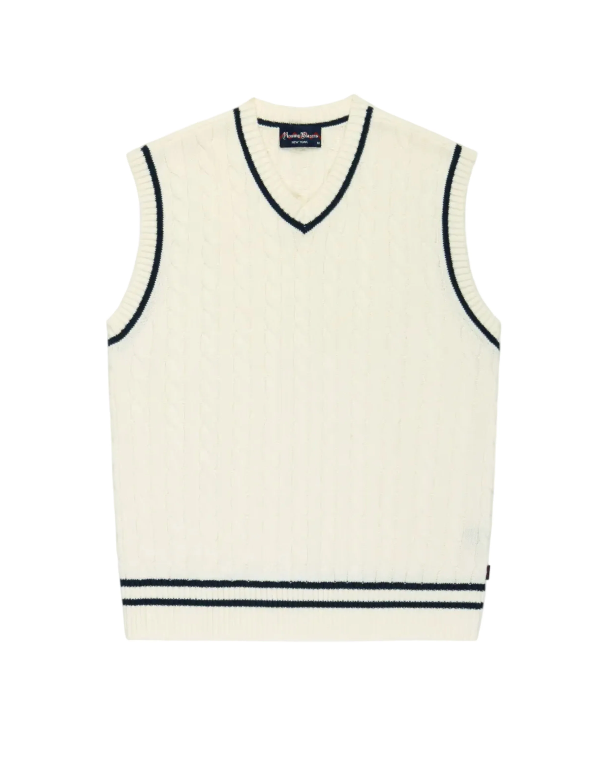 Cotton Cricket Vest White