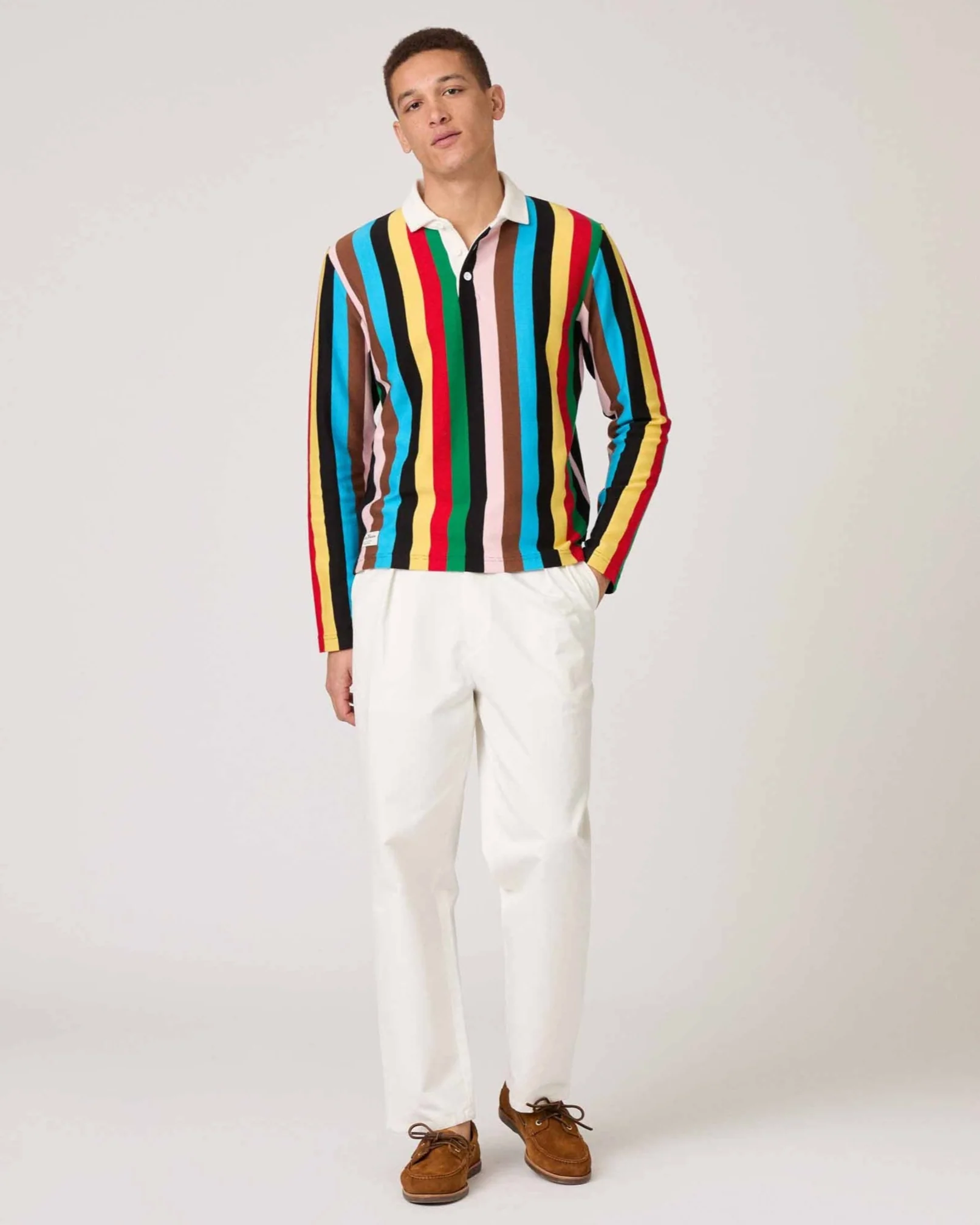 Cotton Croquet Stripe Rugby Croquet - Image 3