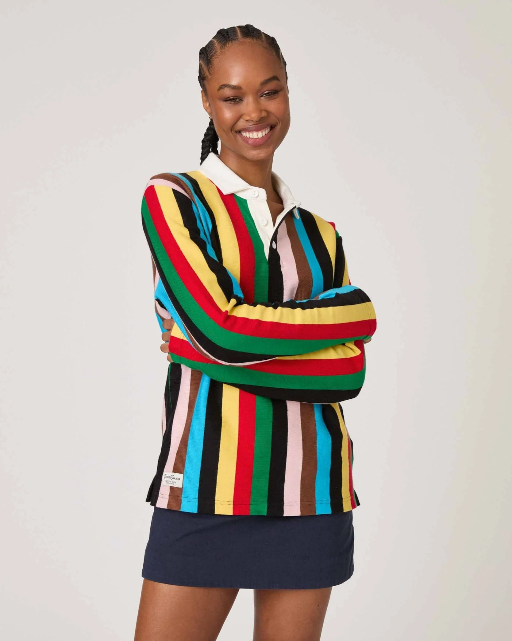 Cotton Croquet Stripe Rugby Croquet - Image 5