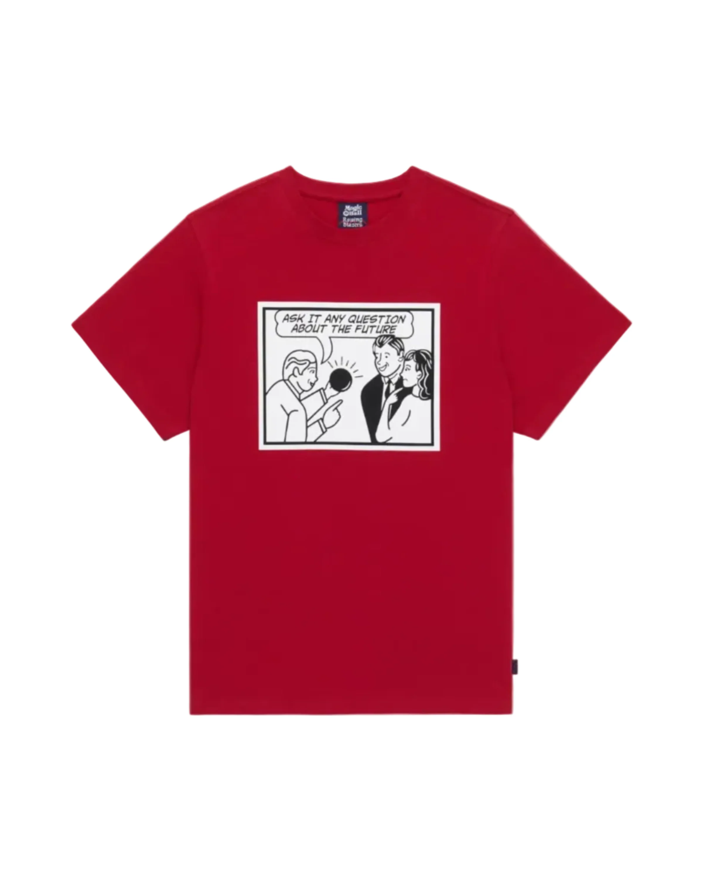Men's Cotton Magic 8™ Comic Tee Red