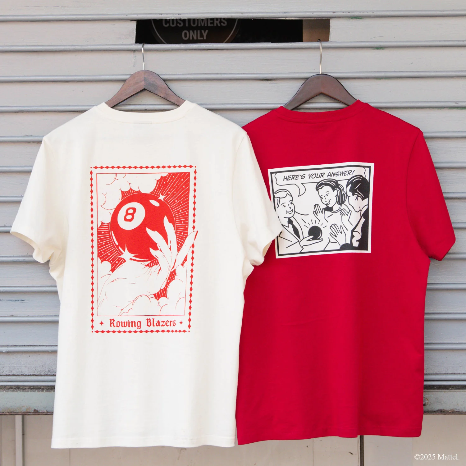 Men's Cotton Magic 8™ Comic Tee Red - Image 8