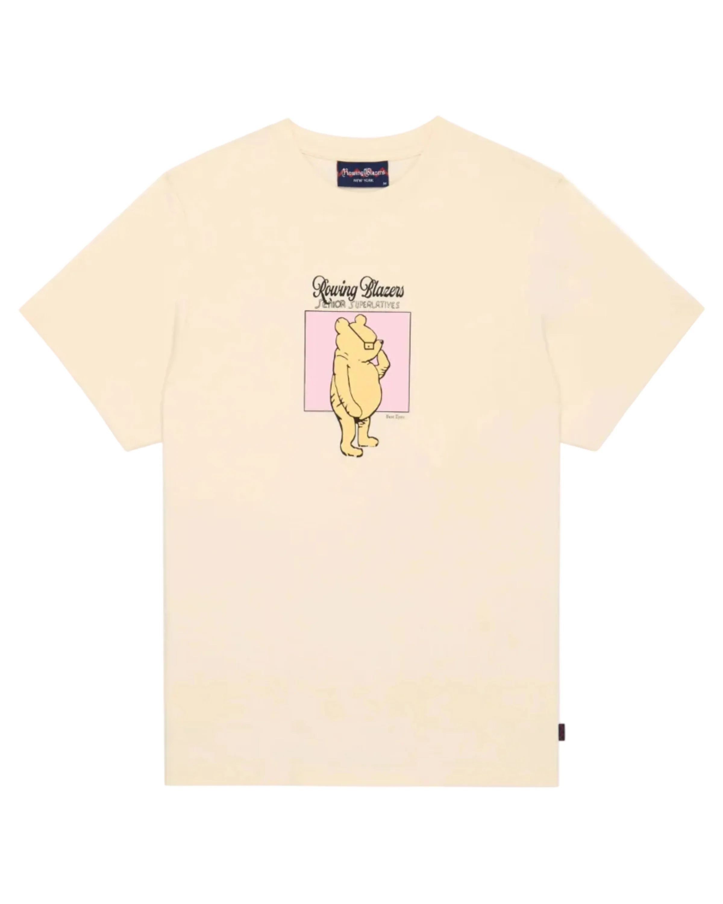 Men's Cotton Pooh Superlative T-Shirt Cream