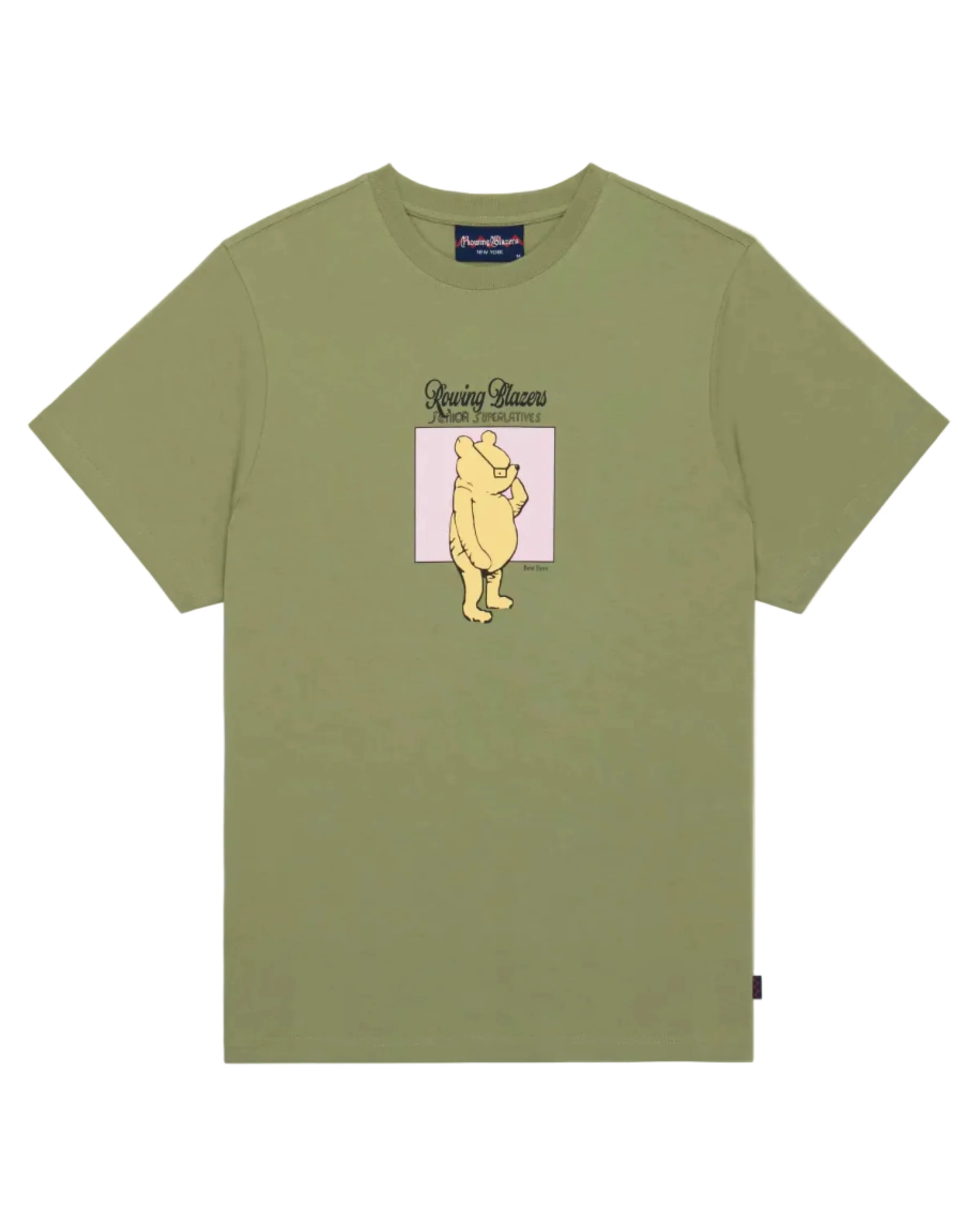 Men's Cotton Pooh Superlative T-Shirt Sage