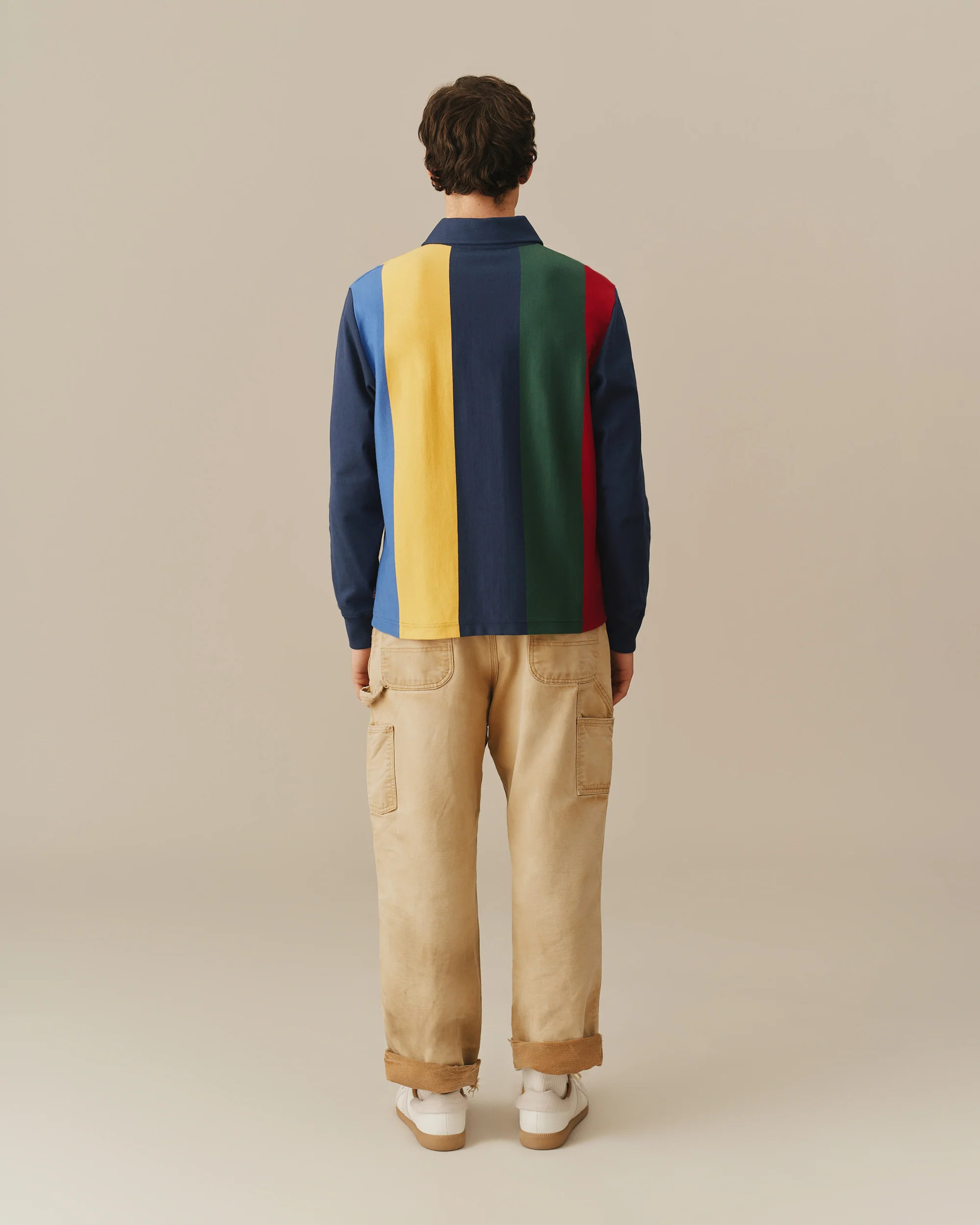 Cotton Primary Striped Rugby Multi-Color - Image 6