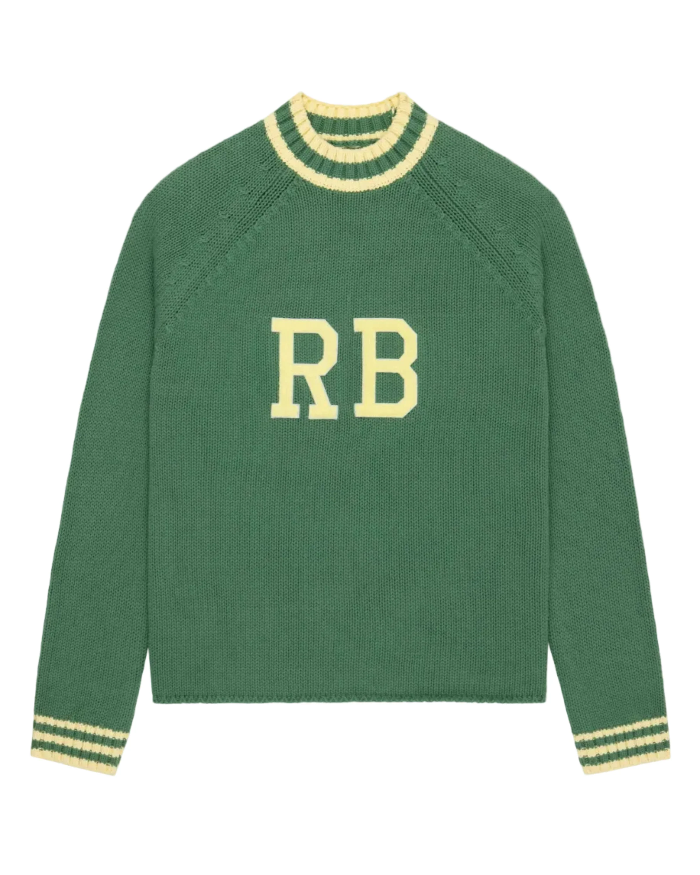 Cotton RB University Sweater Green - Image 7