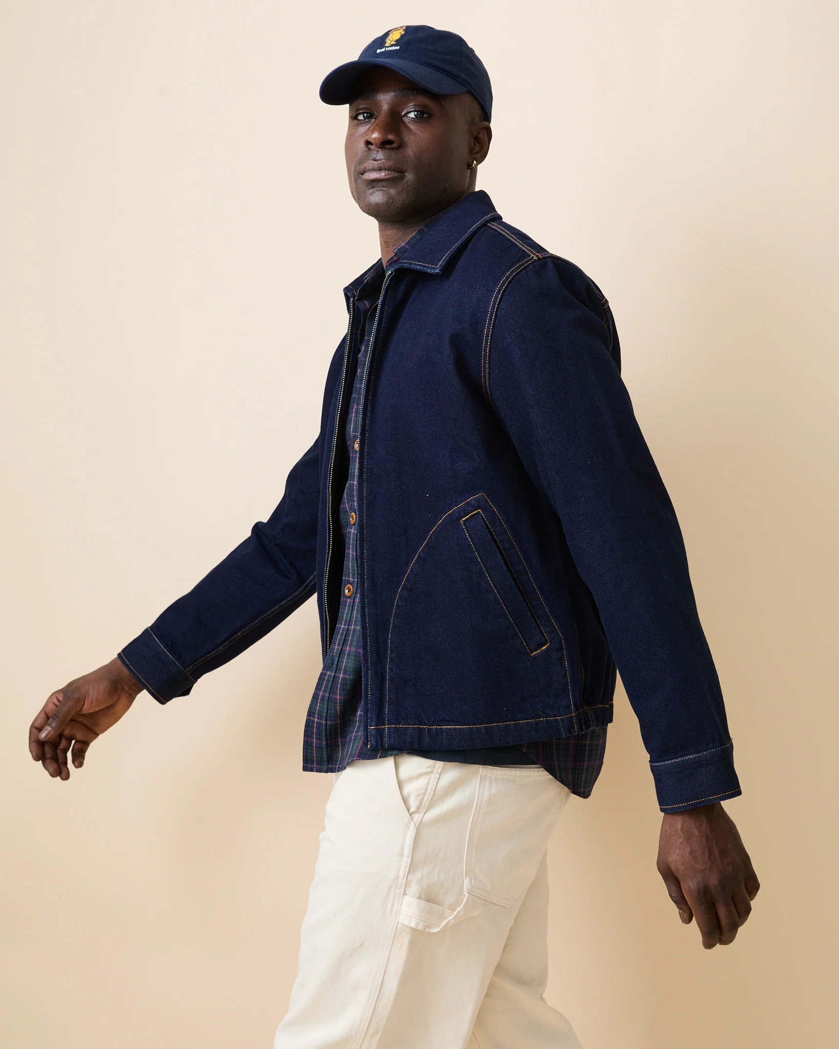 Men's Denim Jacket Rinse Wash - Image 3
