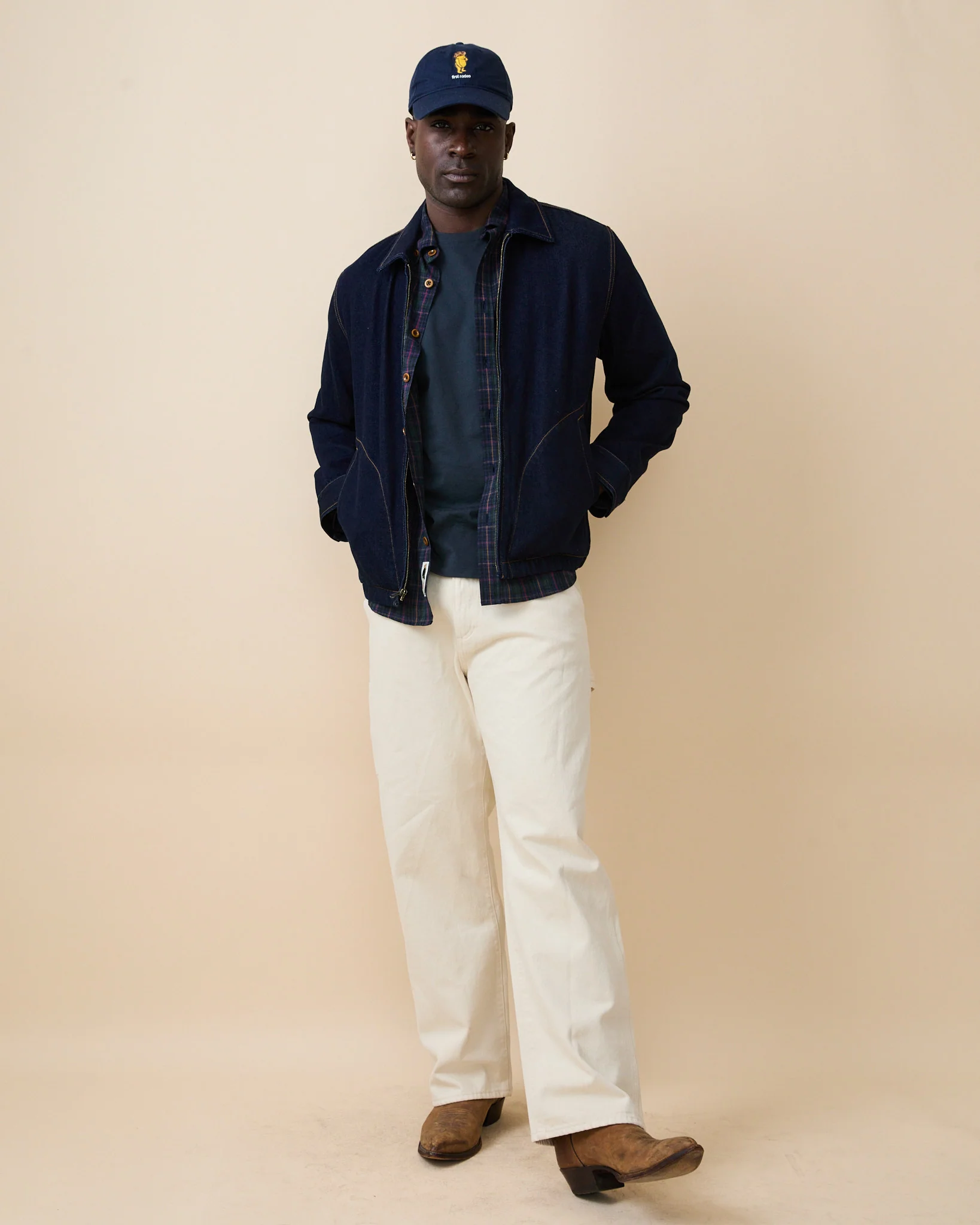 Men's Denim Jacket Rinse Wash - Image 5