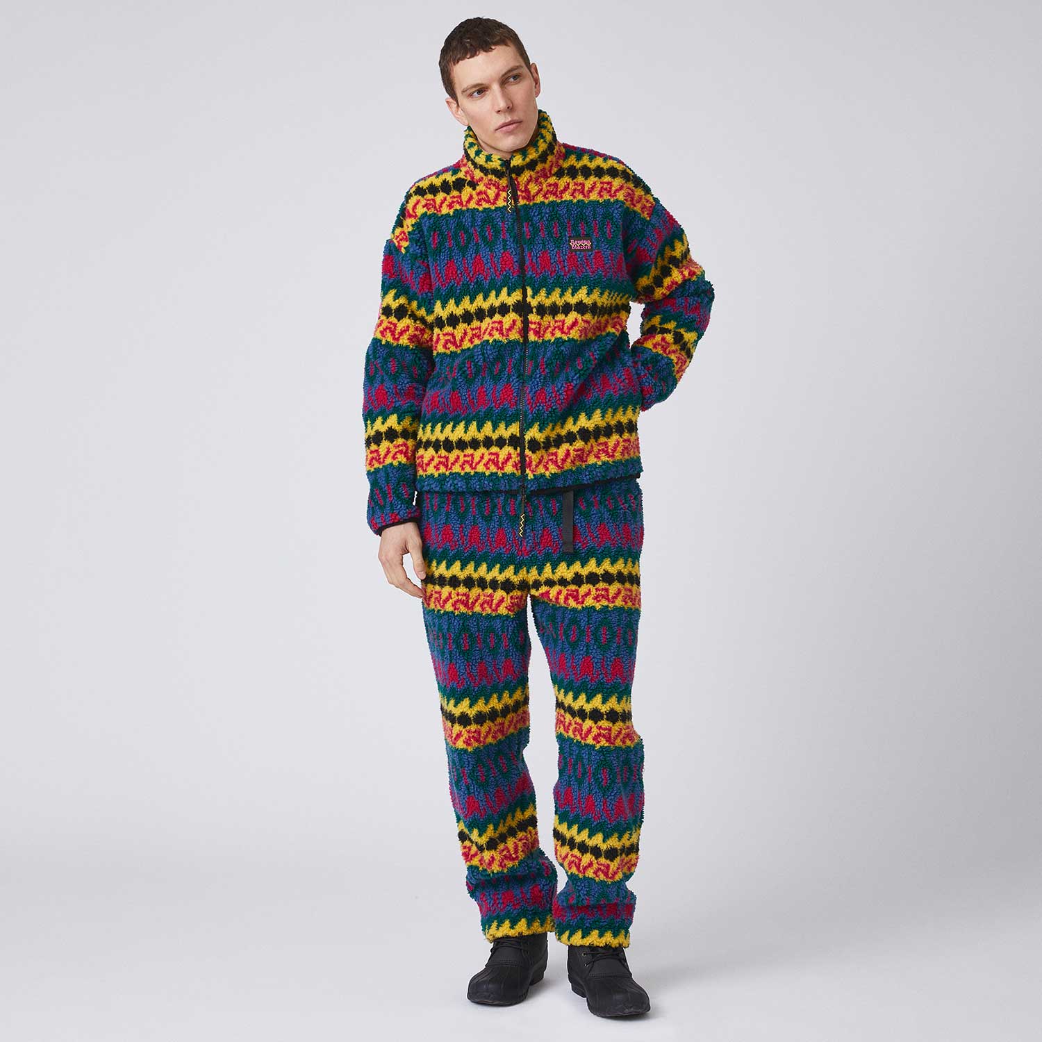 Men's Fleece Fairisle Jogger Après-Ski - Image 5