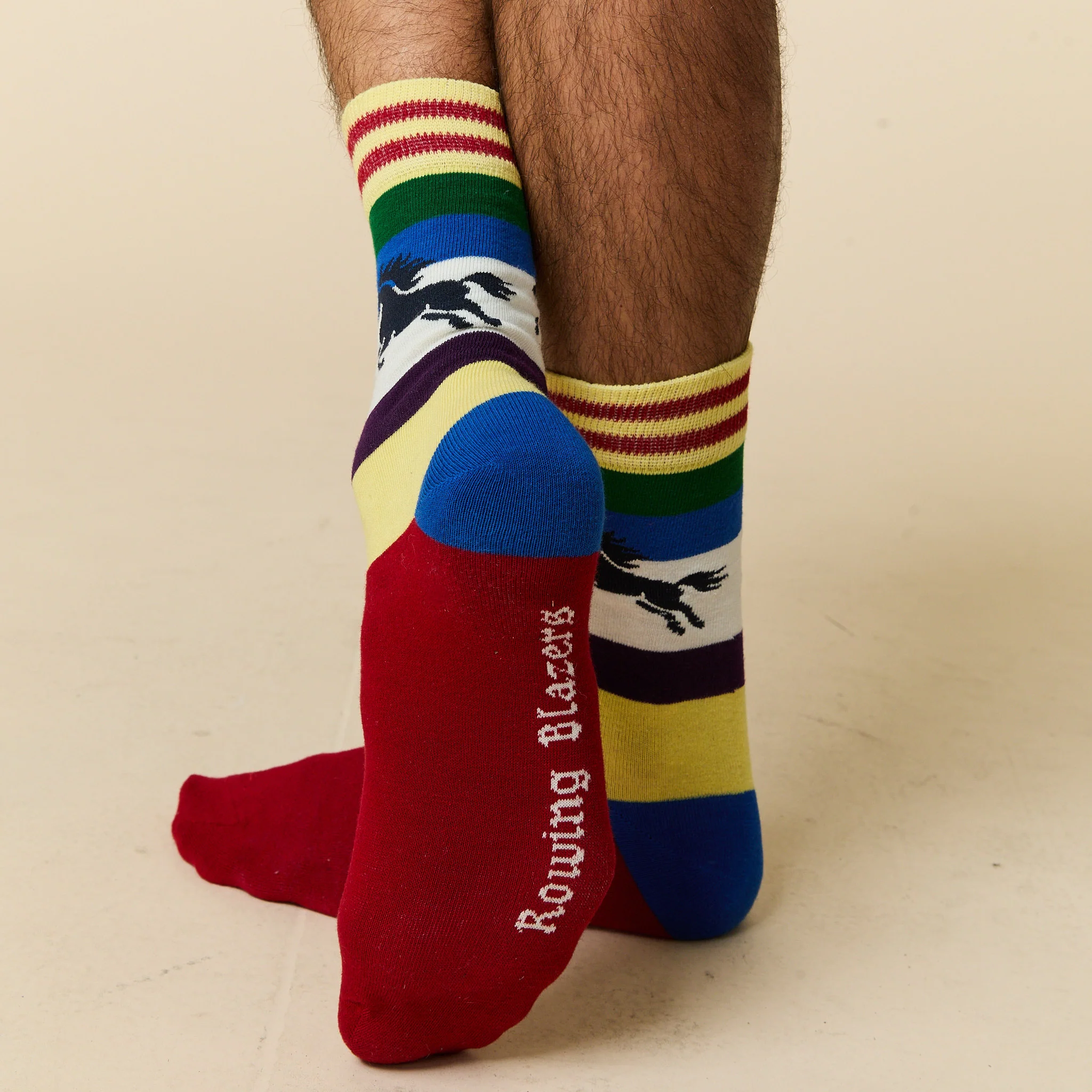 Men's Horse Blocked Socks - Image 3