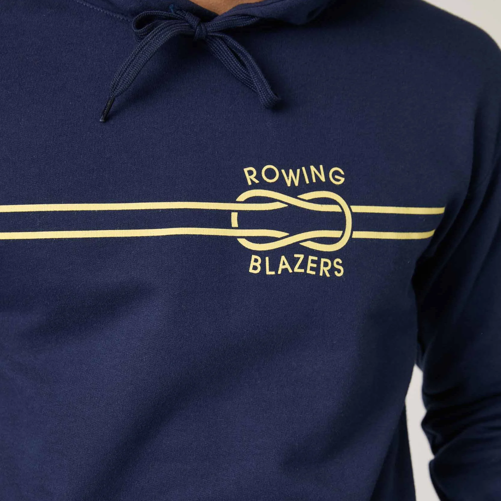 Men's Knot Hoodie Classic Navy - Image 3