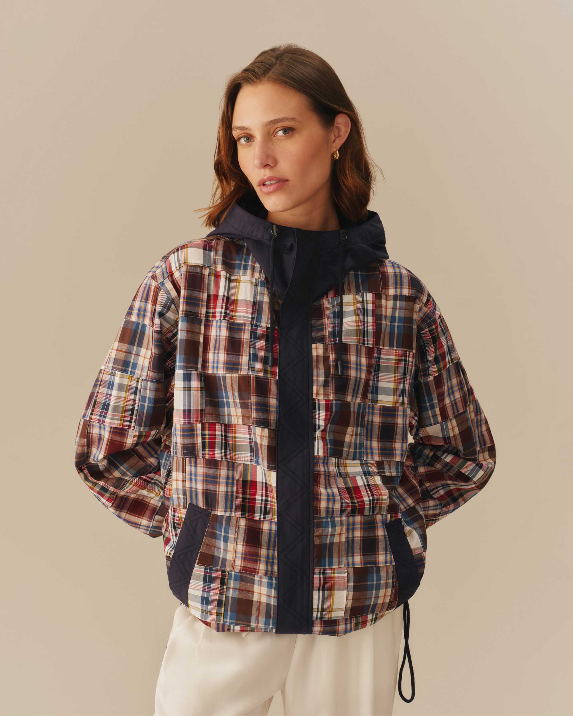 Lightweight Madras Anorak Multi-Color - Image 10