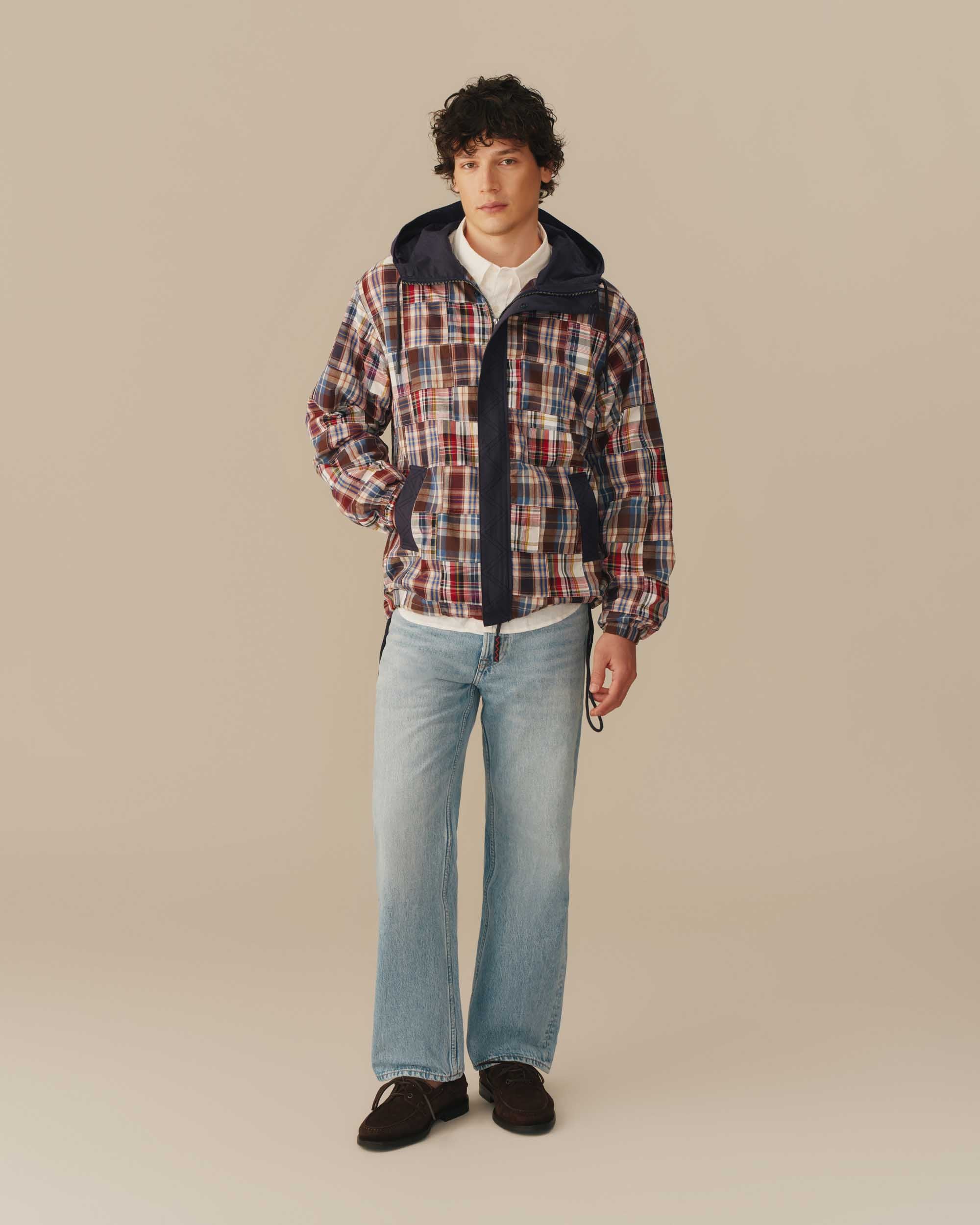 Lightweight Madras Anorak Multi-Color - Image 4