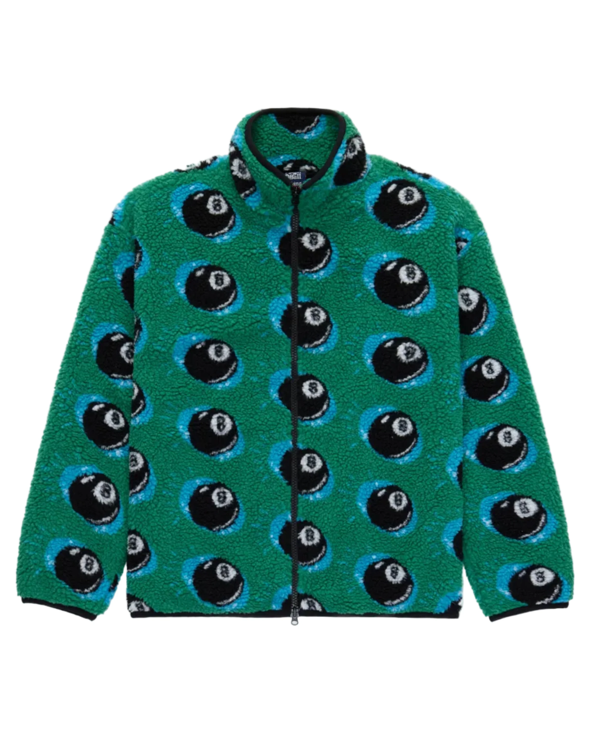 Men's Magic 8β’ Ball Sherpa Zip Jacket Green