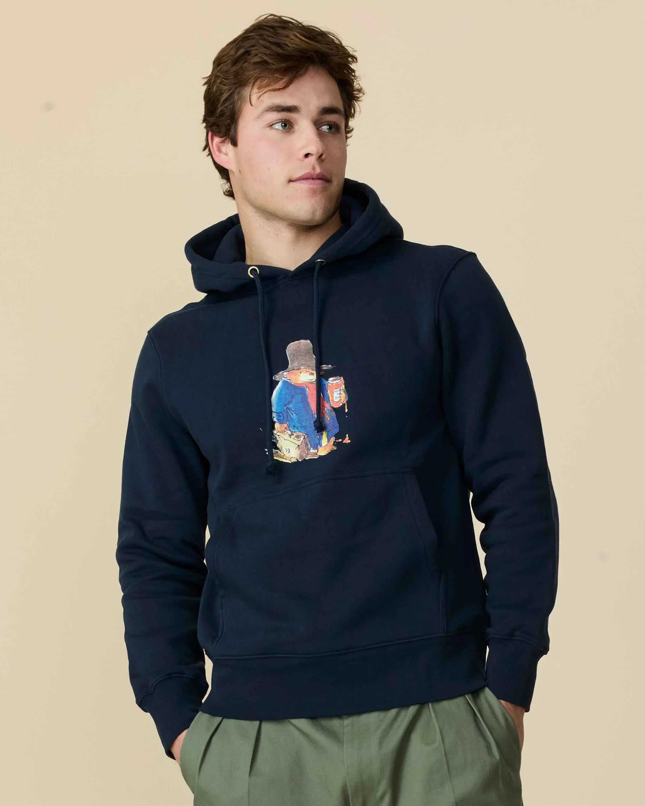 Paddington Hoodie Navy - Image 2
