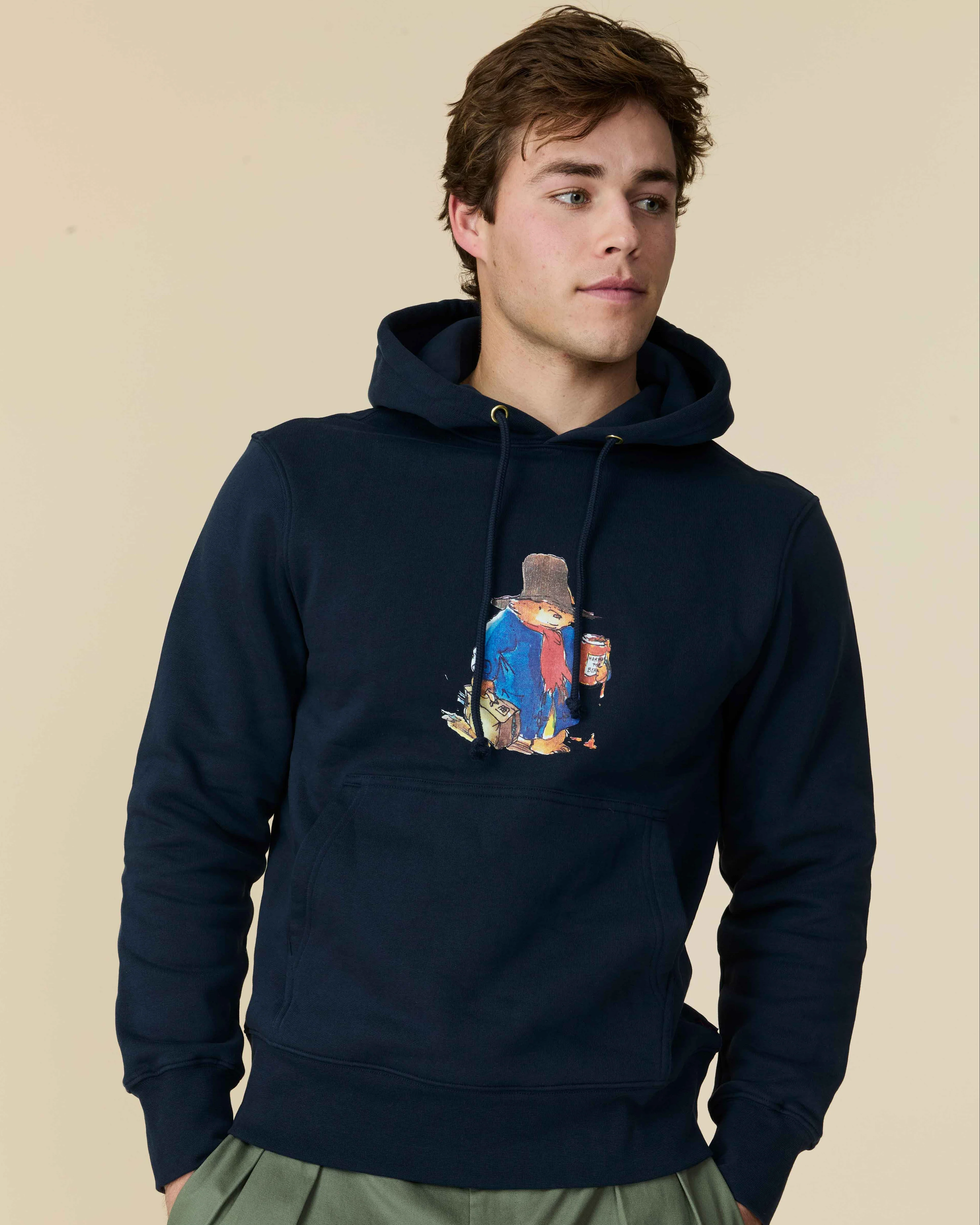 Paddington Hoodie Navy - Image 6