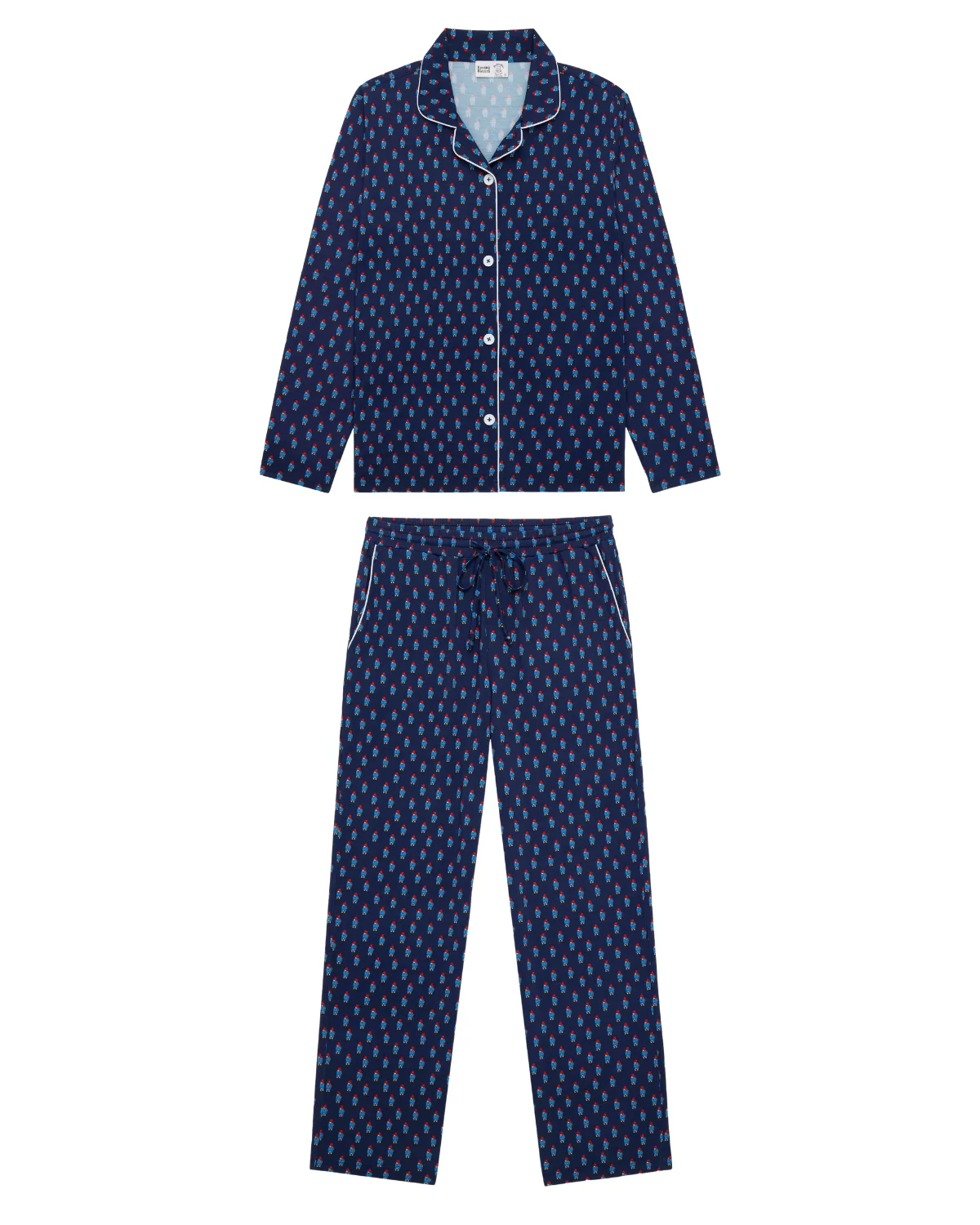 Men's Paddington Pajama Set Navy