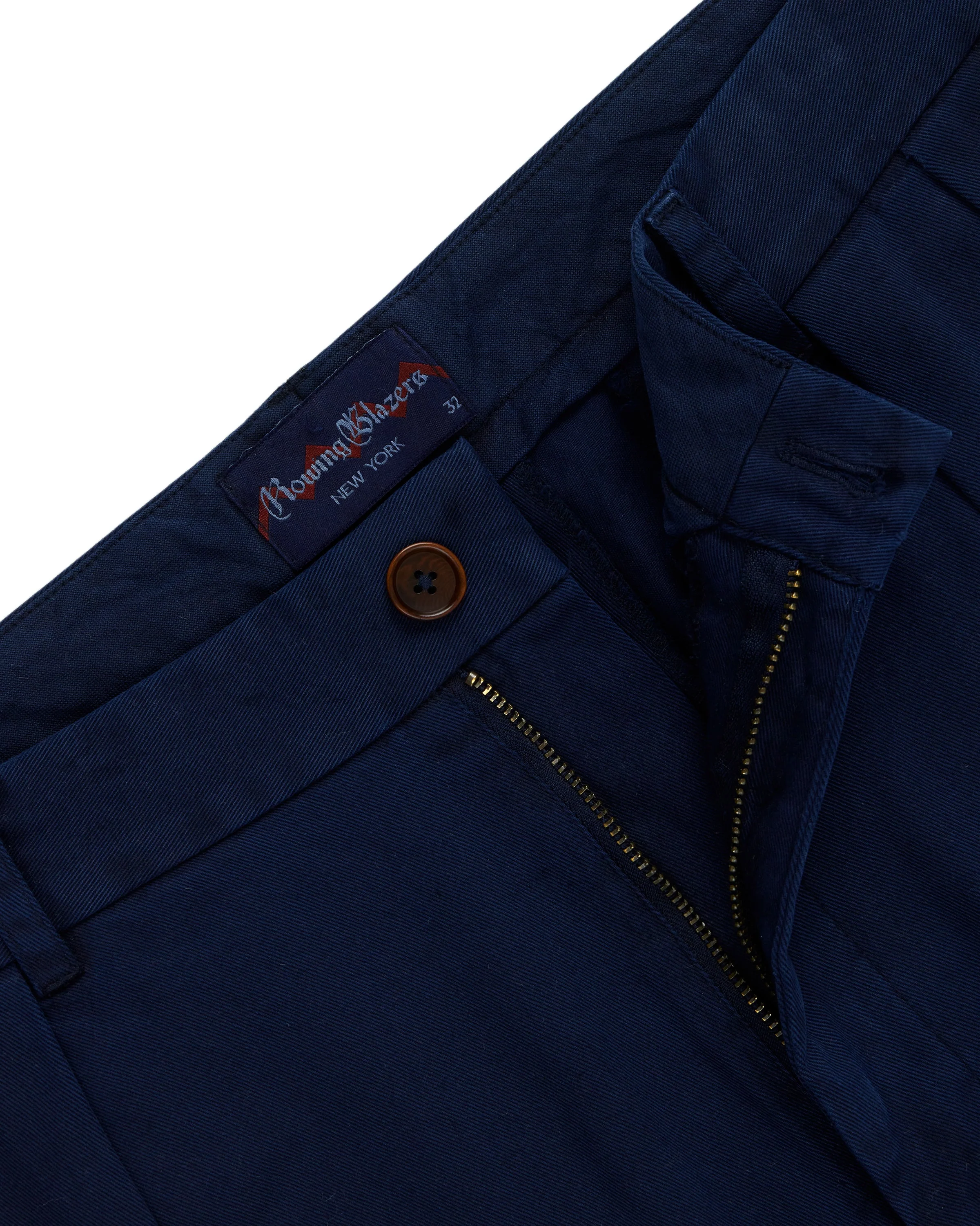 Men's Pleated Relaxed Trouser Navy '32 Inseam - Image 4