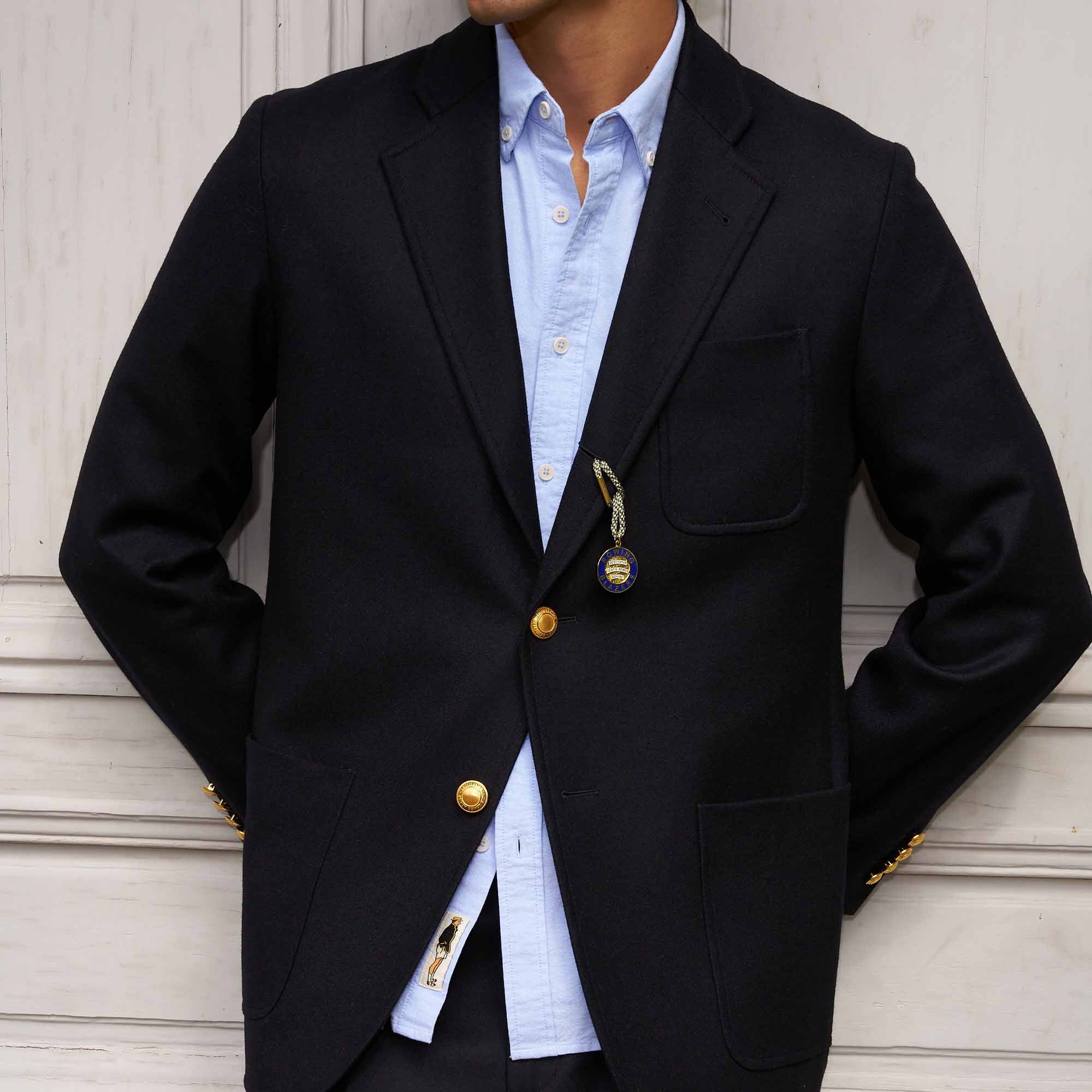 Men's Ripley Blazer Navy - Image 11