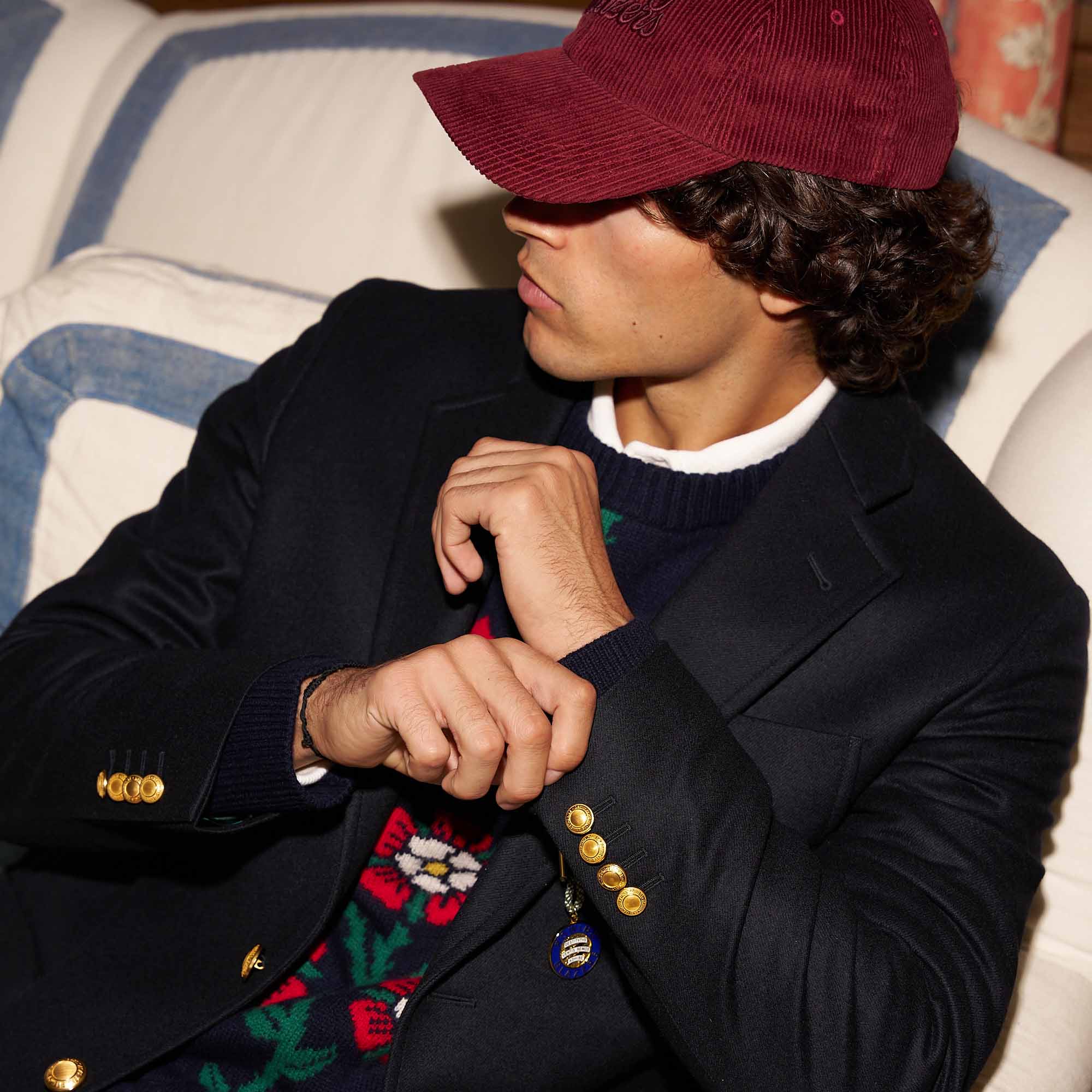 Men's Ripley Blazer Navy - Image 9
