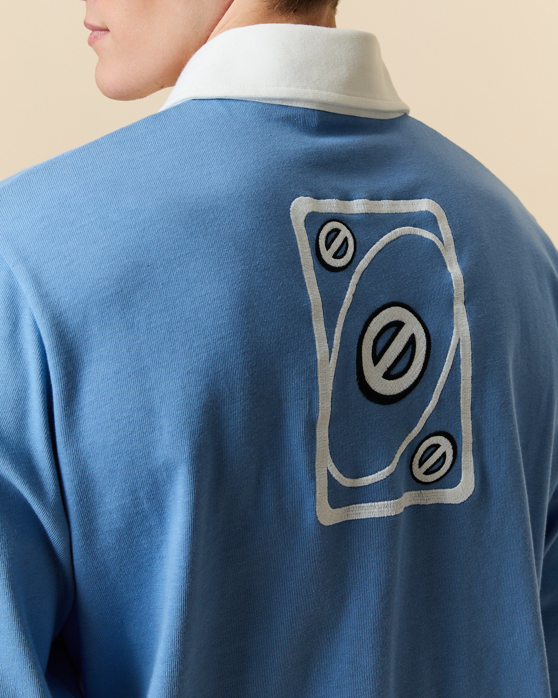 Men's UNO™ Cotton Rugby Blue - Image 3