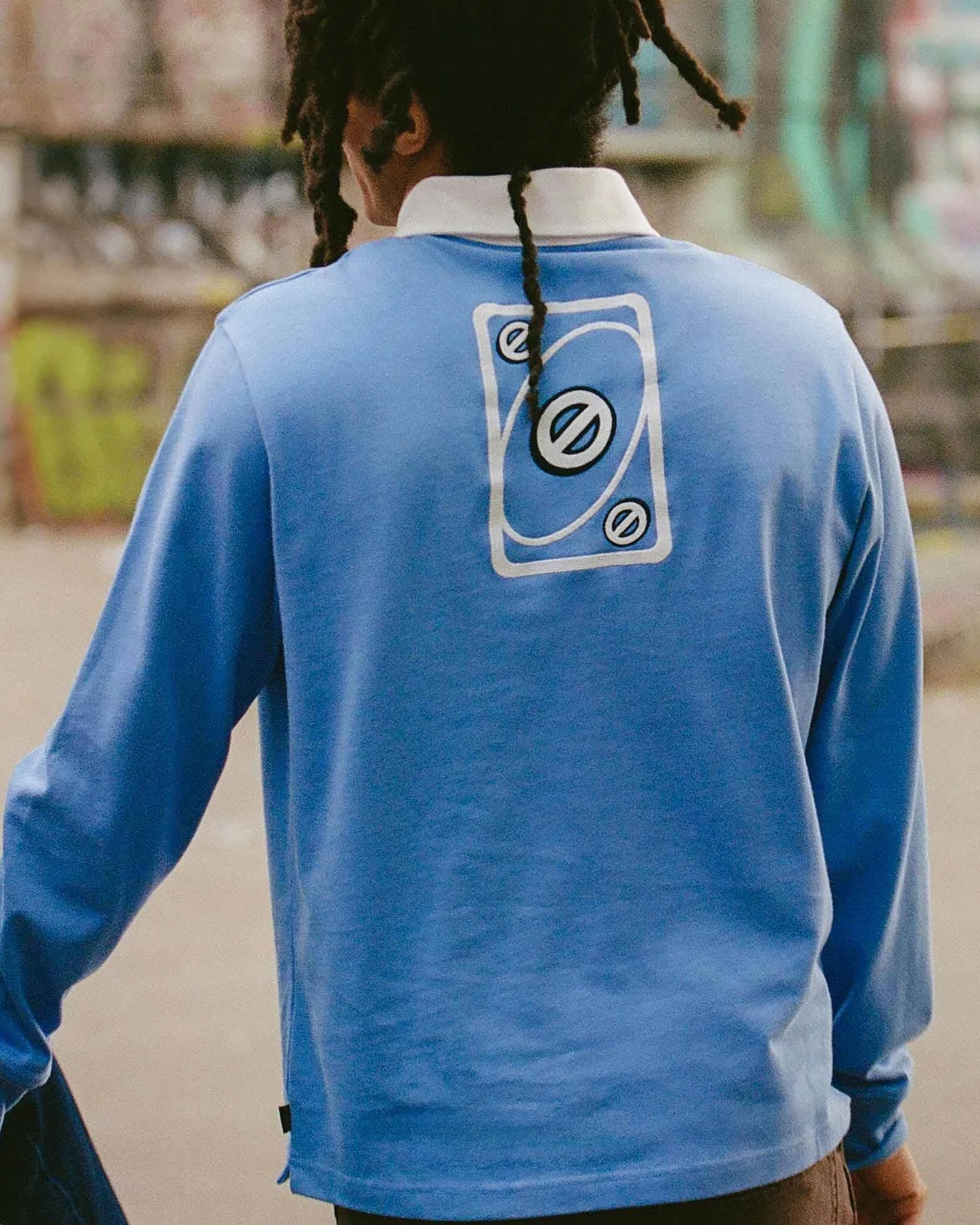 Men's UNO™ Cotton Rugby Blue - Image 6
