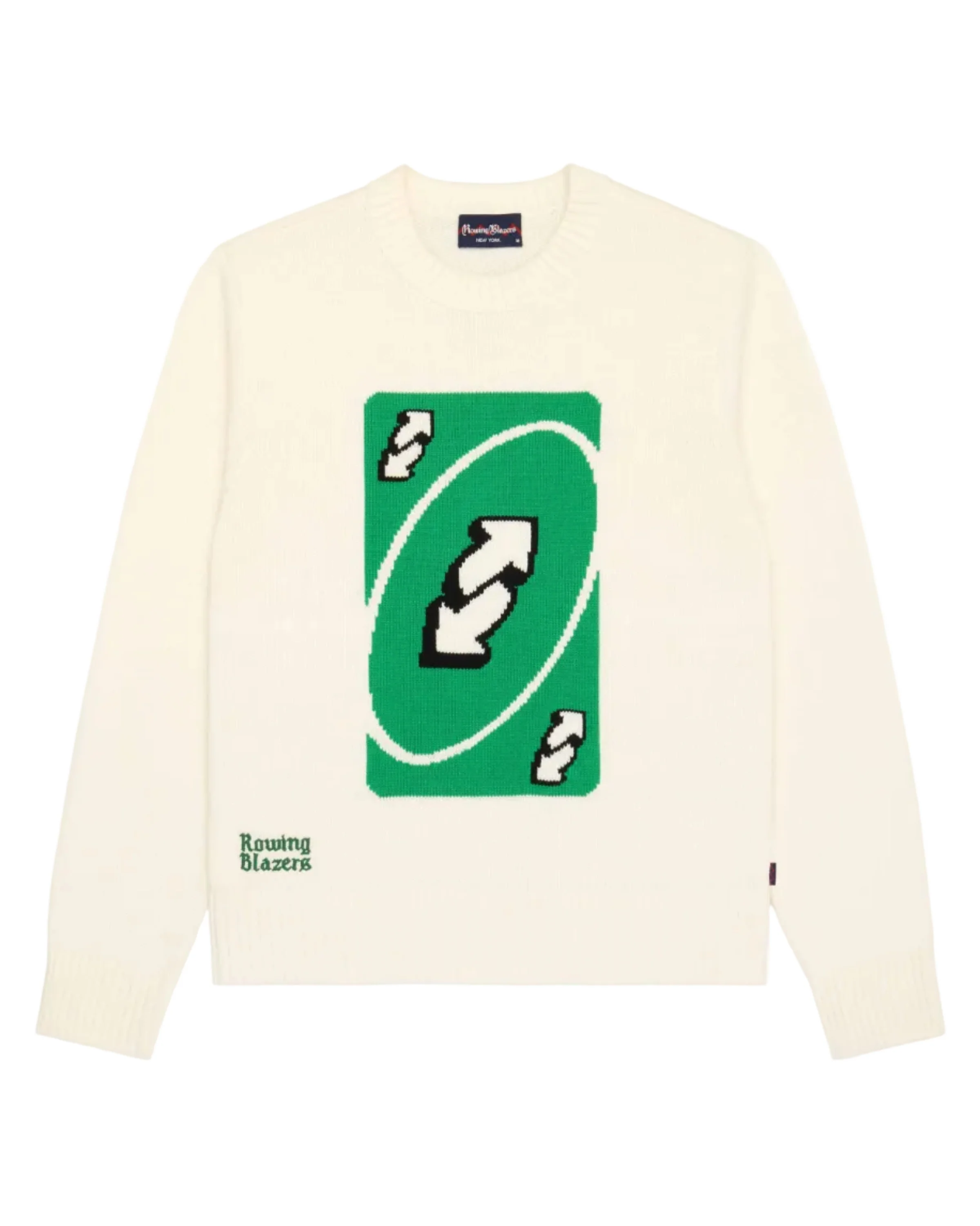 Men's UNO™ Reverse Cotton Cashmere Sweater Cream