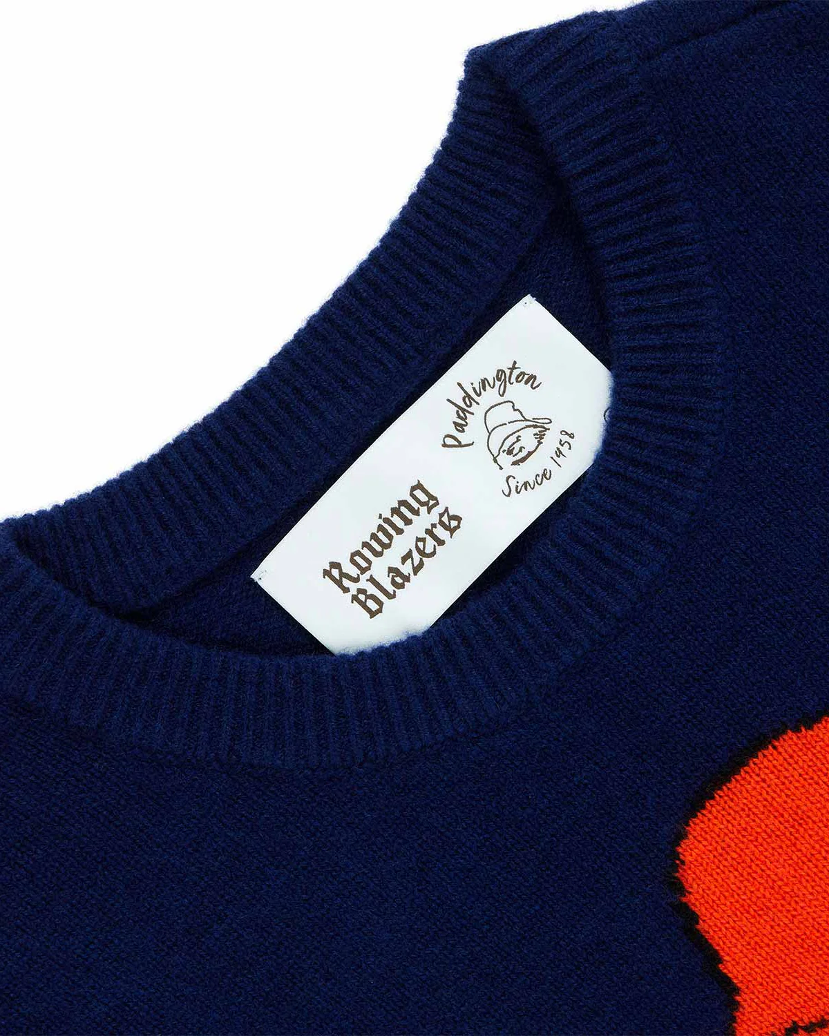 Paddington Bear Cashmere Sweater Navy - Image 8