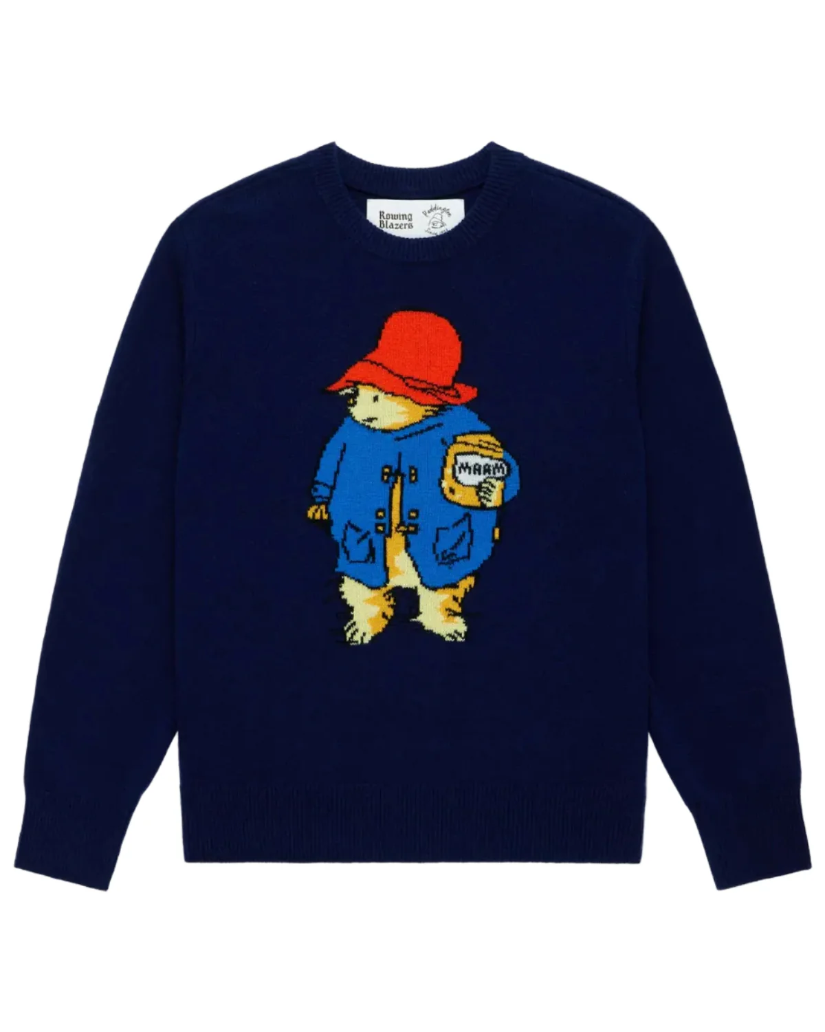 Paddington Bear Cashmere Sweater Navy - Image 9